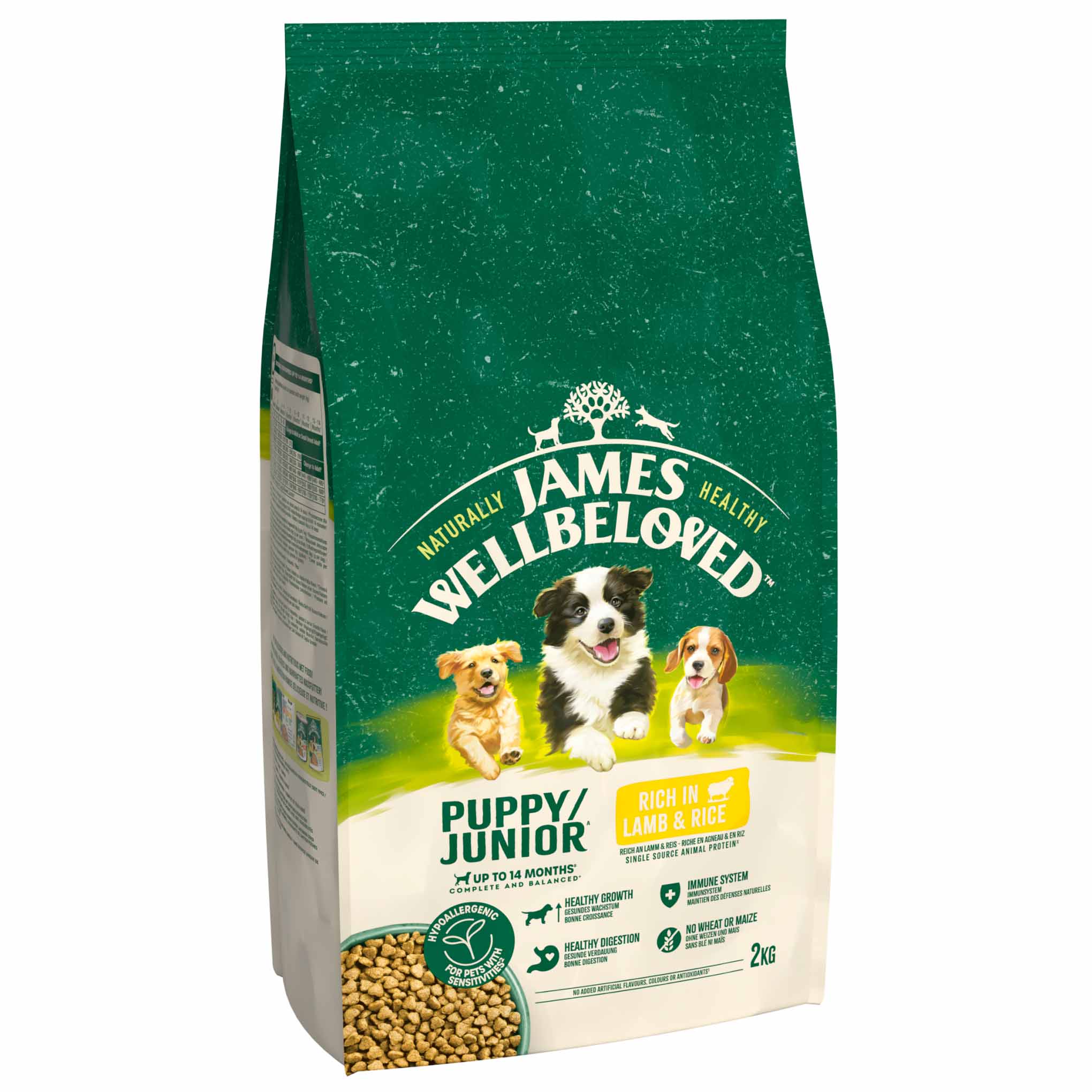 James Wellbeloved Puppy Dry Dog Food - Lamb & Rice - Image 3