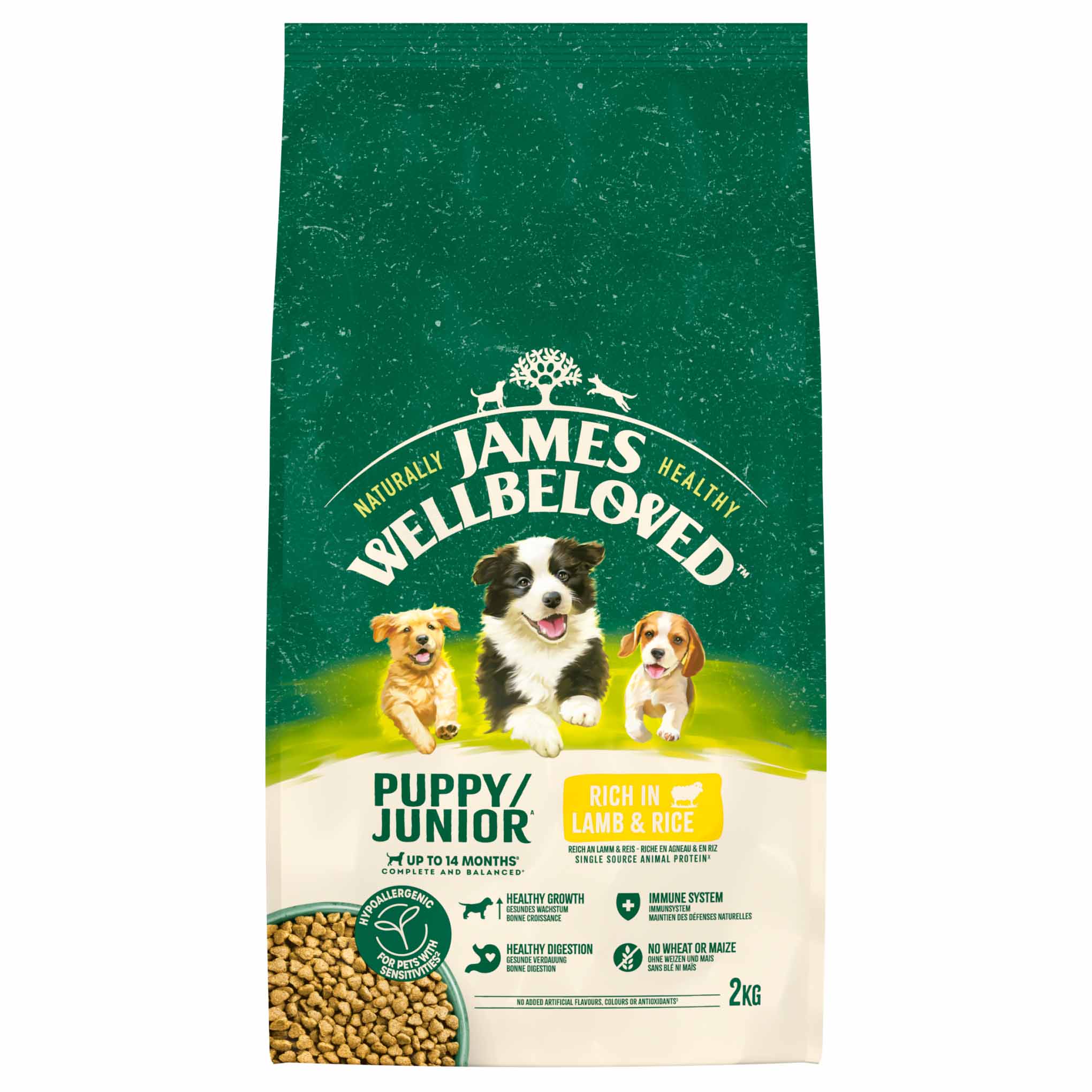 James Wellbeloved Puppy Dry Dog Food - Lamb & Rice - Image 4