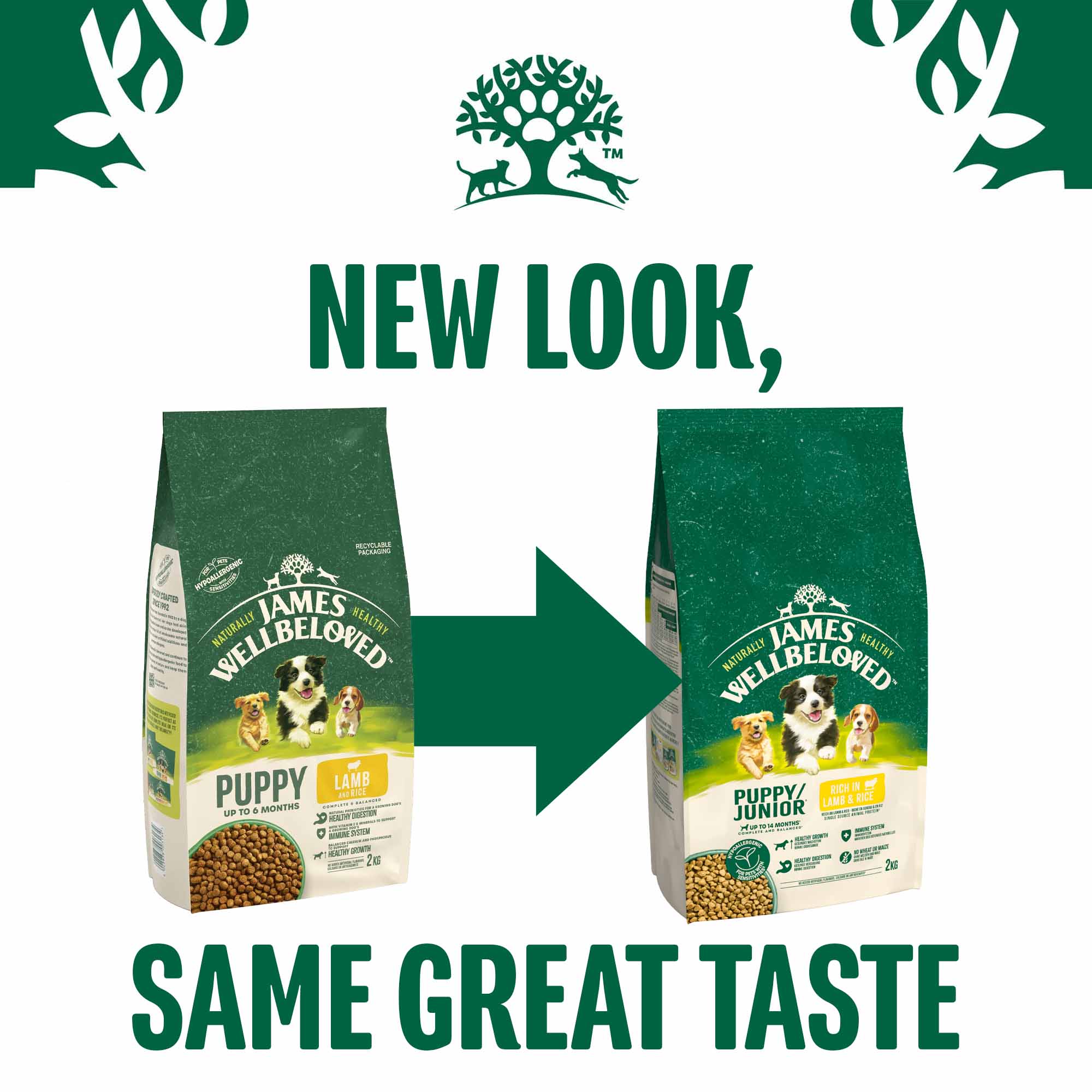 James Wellbeloved Puppy Dry Dog Food - Lamb & Rice - Image 6