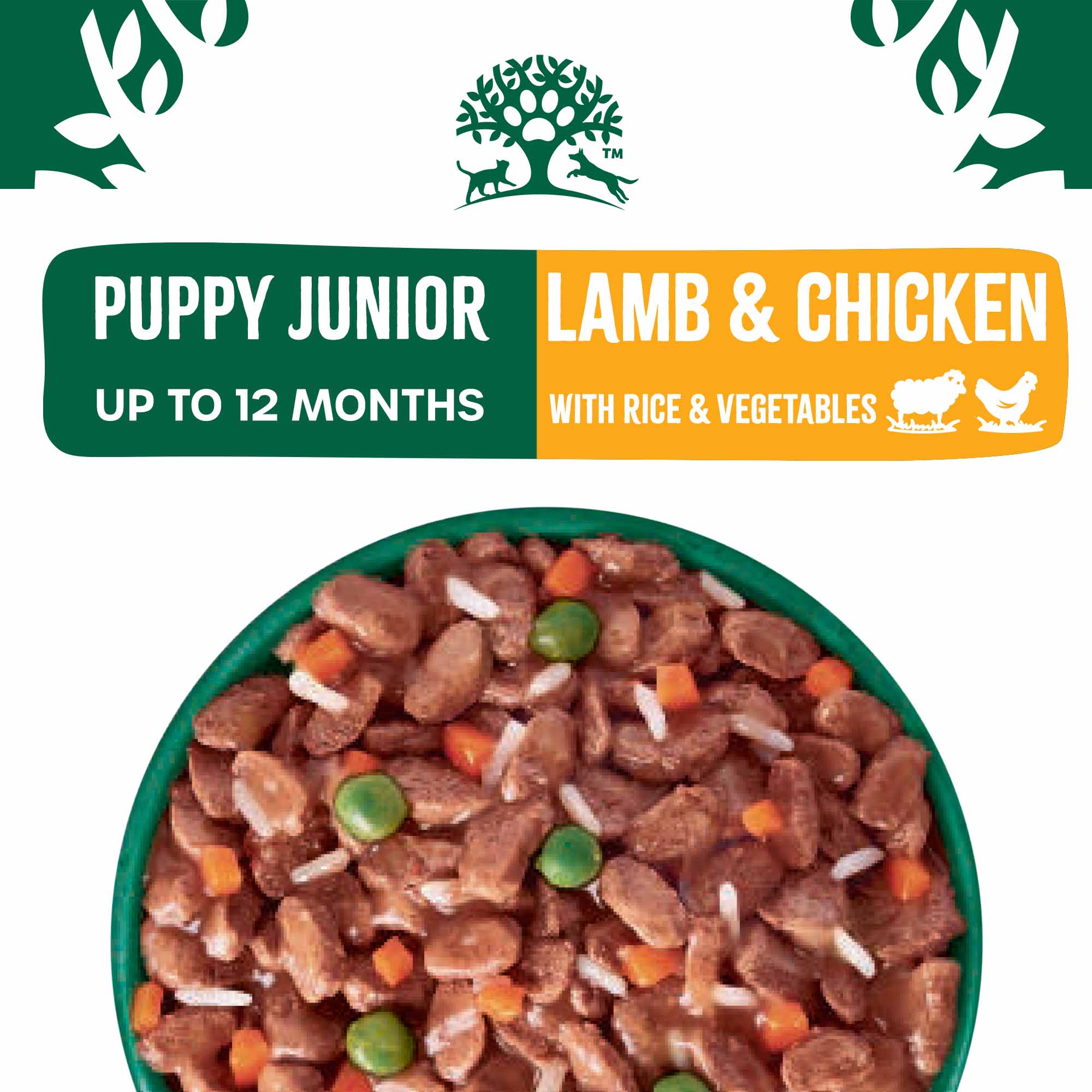 James Wellbeloved Puppy Wet Dog Food in Gravy - Lamb, Chicken & Rice - 12x90g Pouches - Image 6