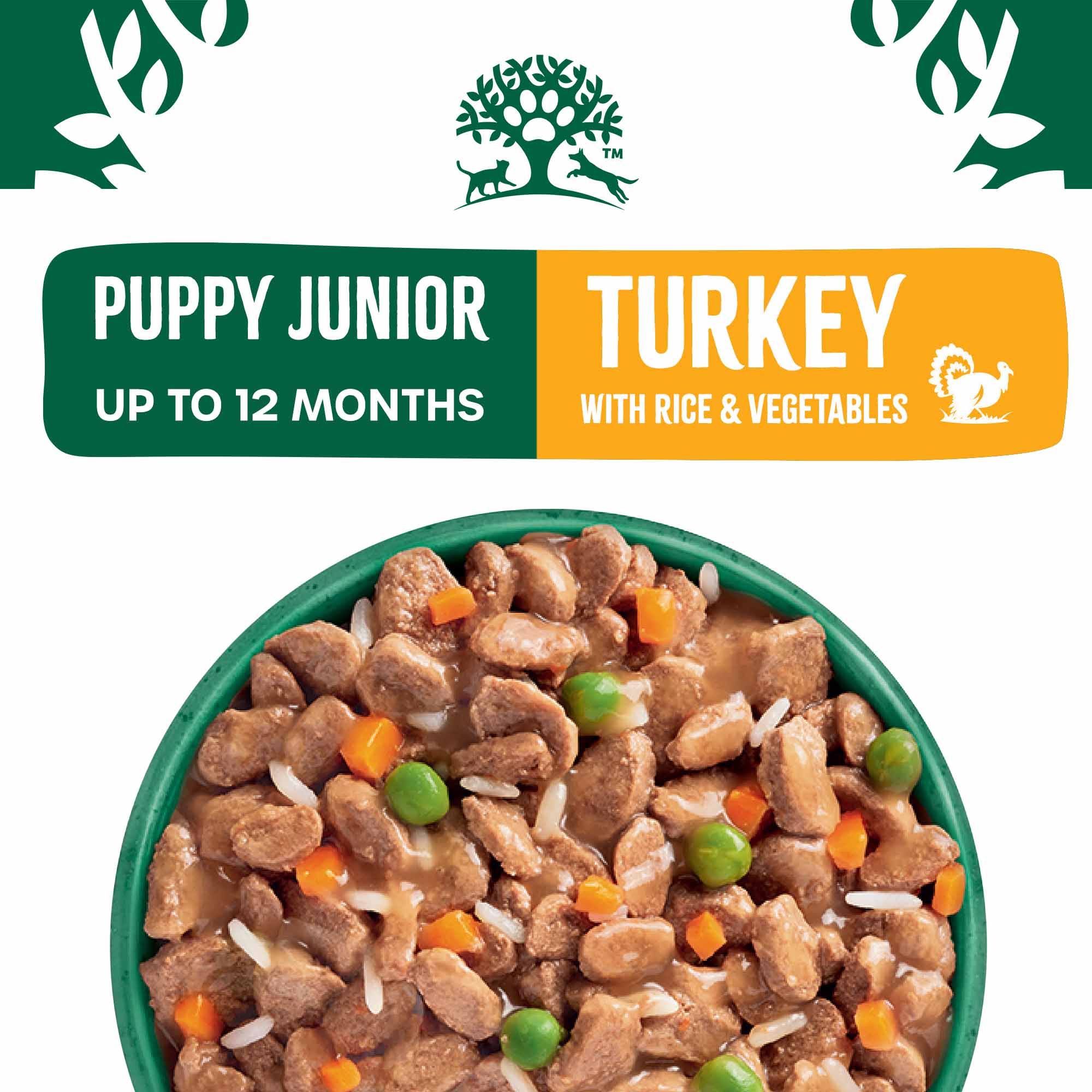James Wellbeloved Puppy Wet Dog Food in Gravy - Turkey & Rice - 12x90g Pouches - Image 6