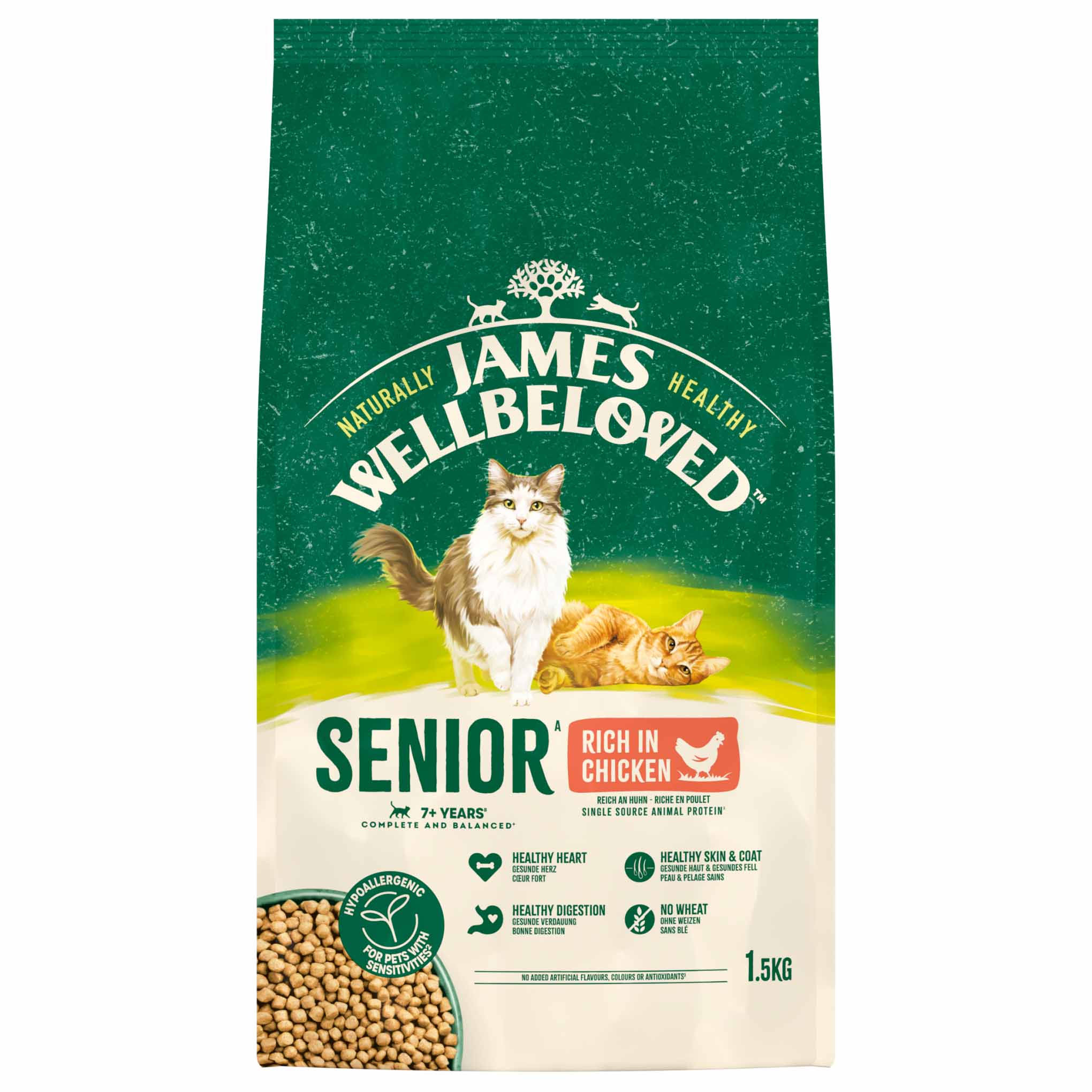 James Wellbeloved Senior Dry Cat Food - Chicken - Image 4