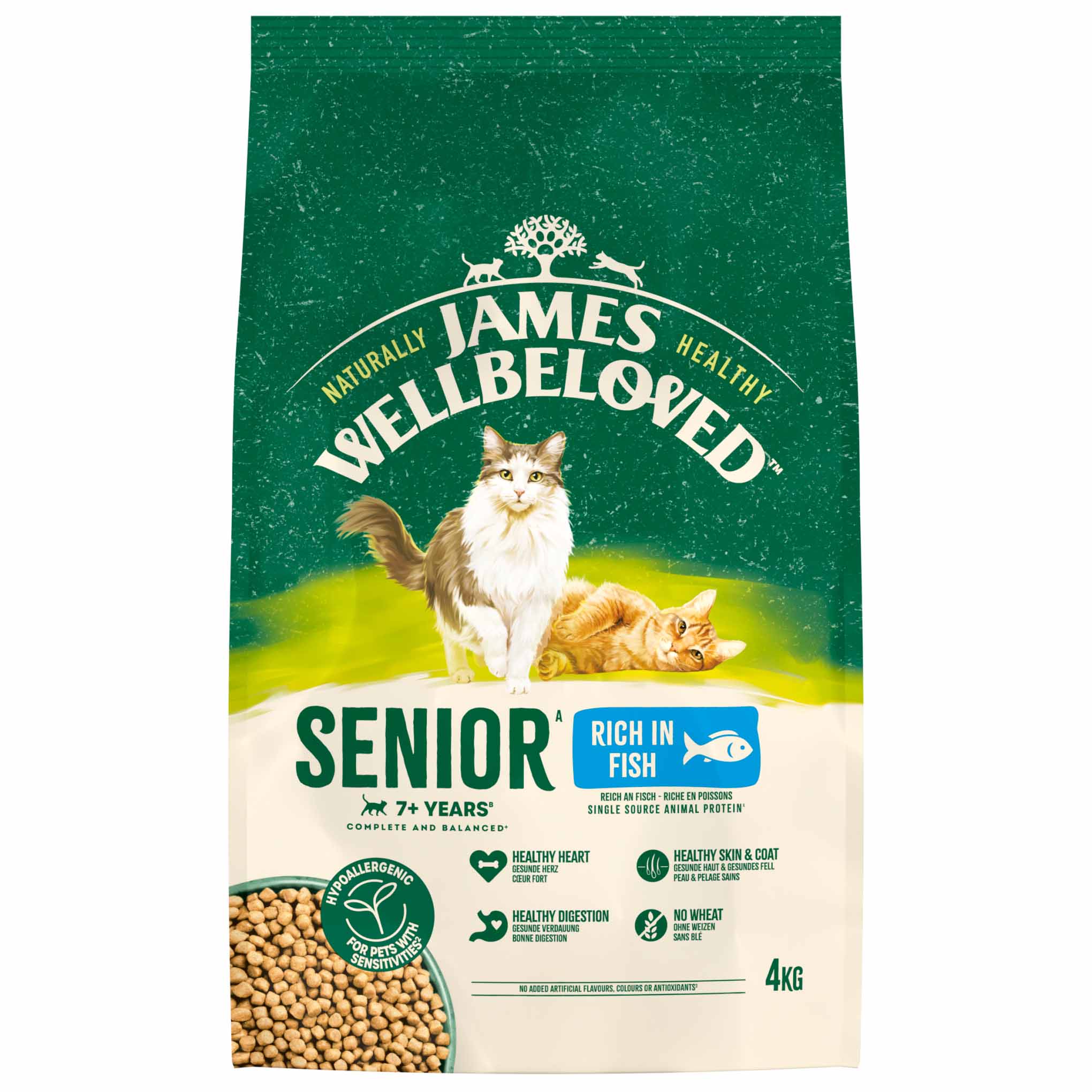 James Wellbeloved Senior Dry Cat Food - Fish - Image 8