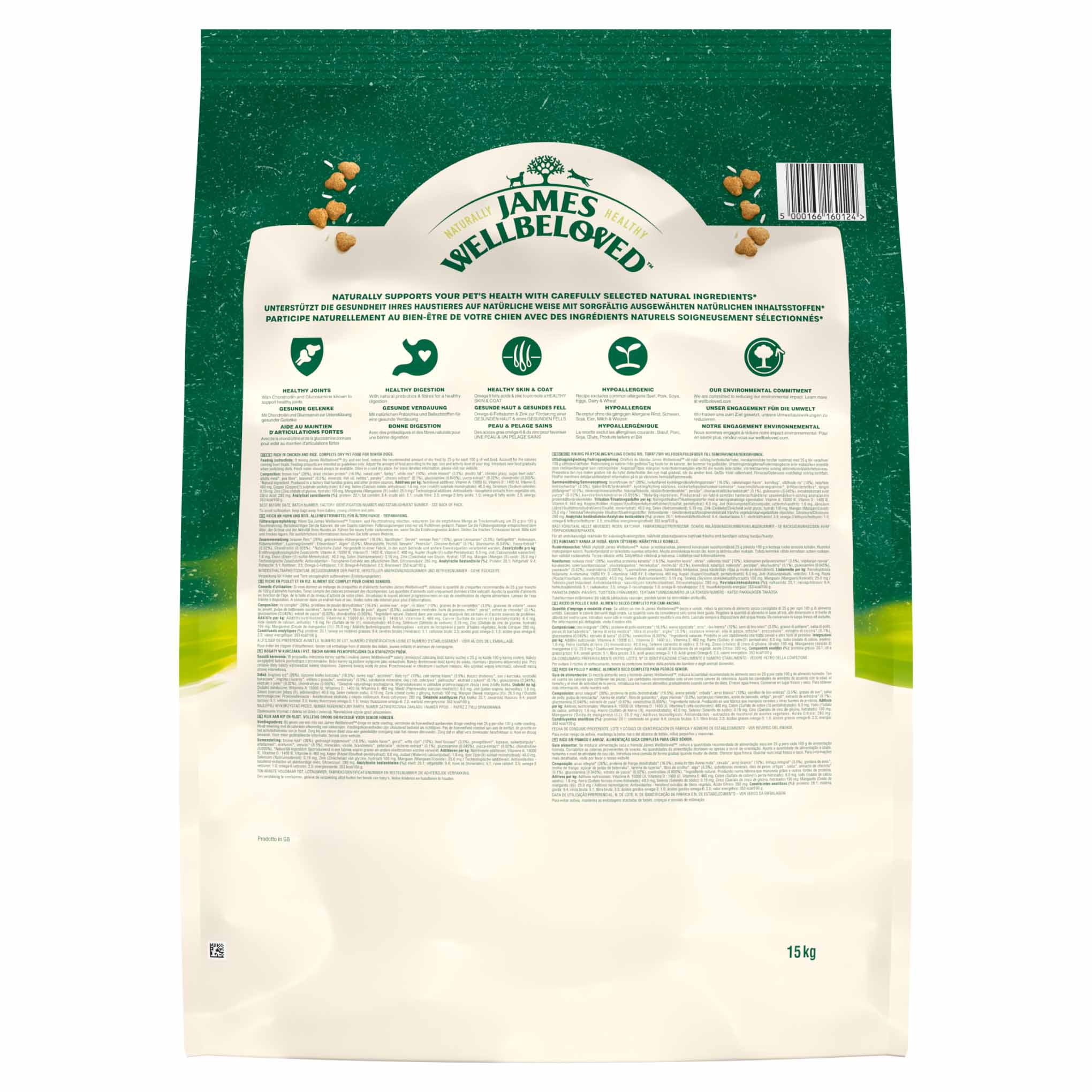 James Wellbeloved Senior Dry Dog Food - Chicken & Rice - Image 9