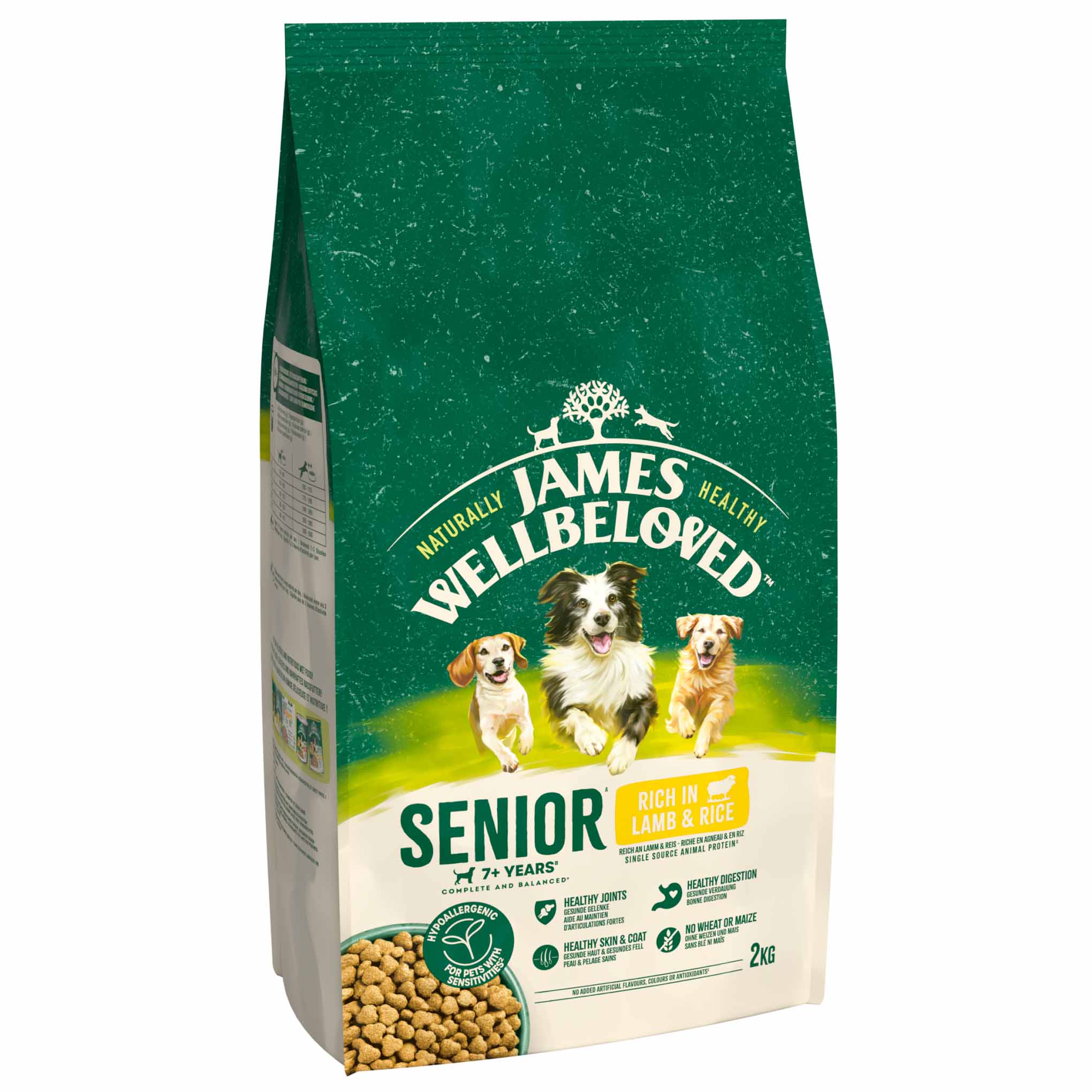 James Wellbeloved Senior Dry Dog Food - Lamb & Rice - Image 3