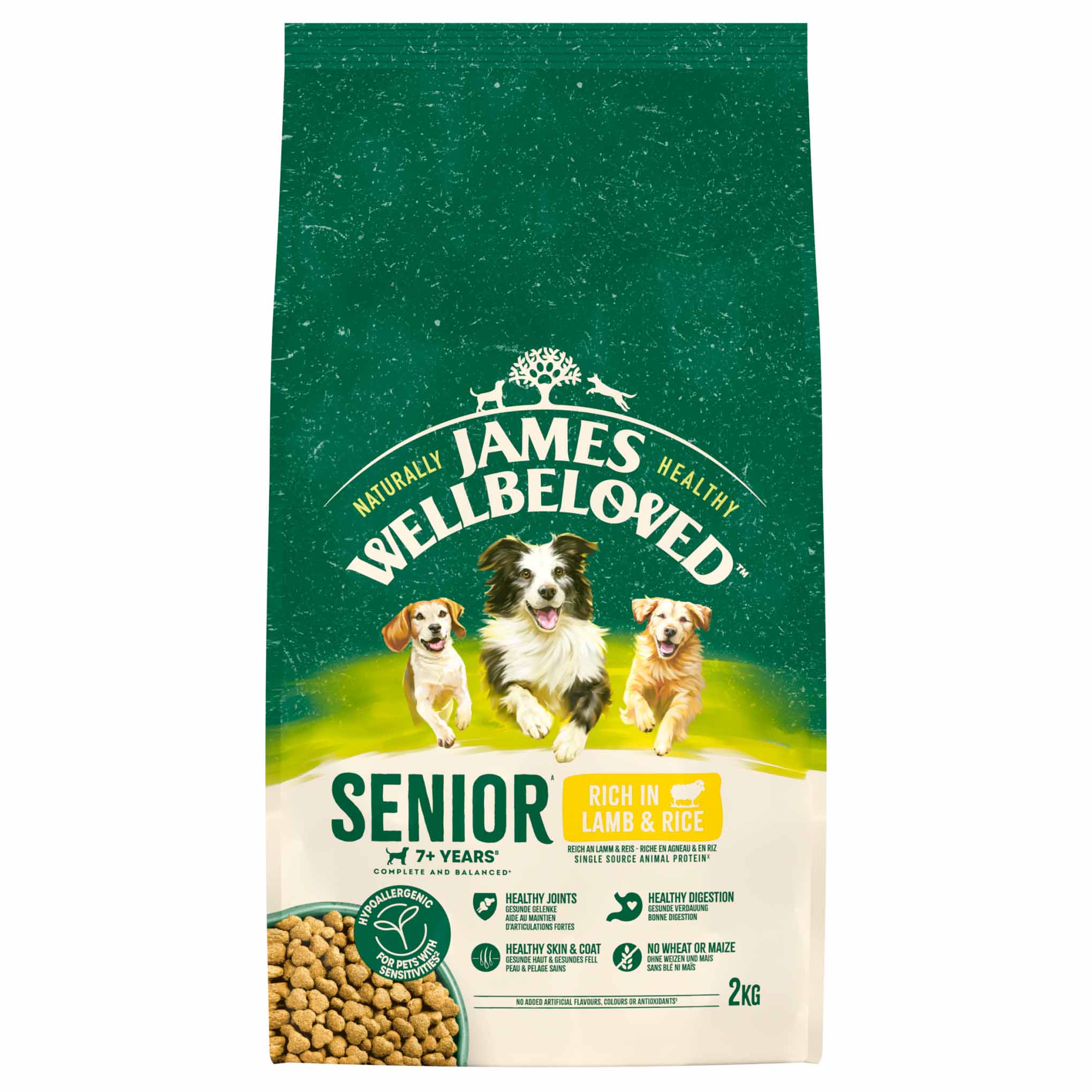 James Wellbeloved Senior Dry Dog Food - Lamb & Rice - Image 4