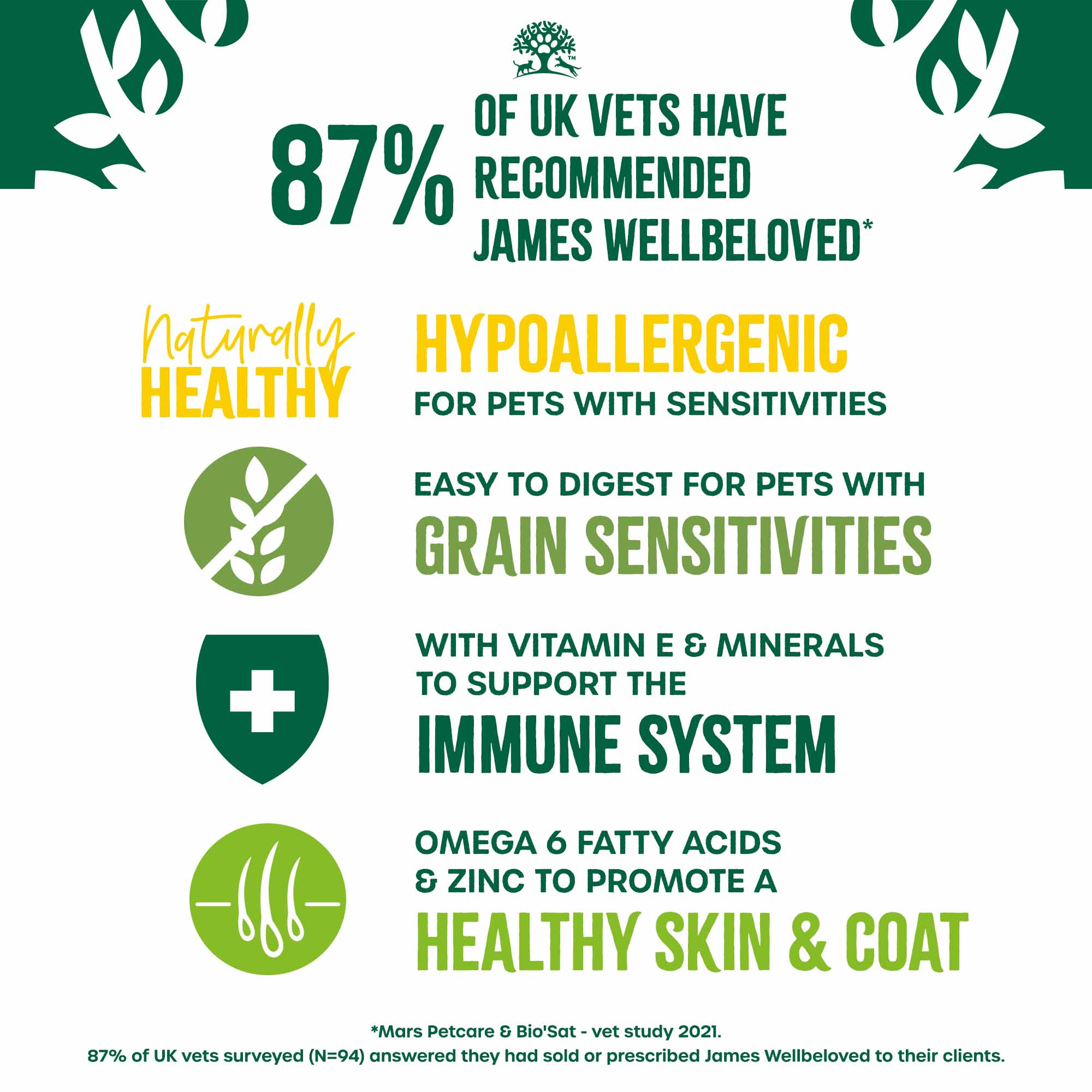 James Wellbeloved Senior Grain Free Wet Cat Food in Jelly - Chicken - 12x85g Pouches - Image 6