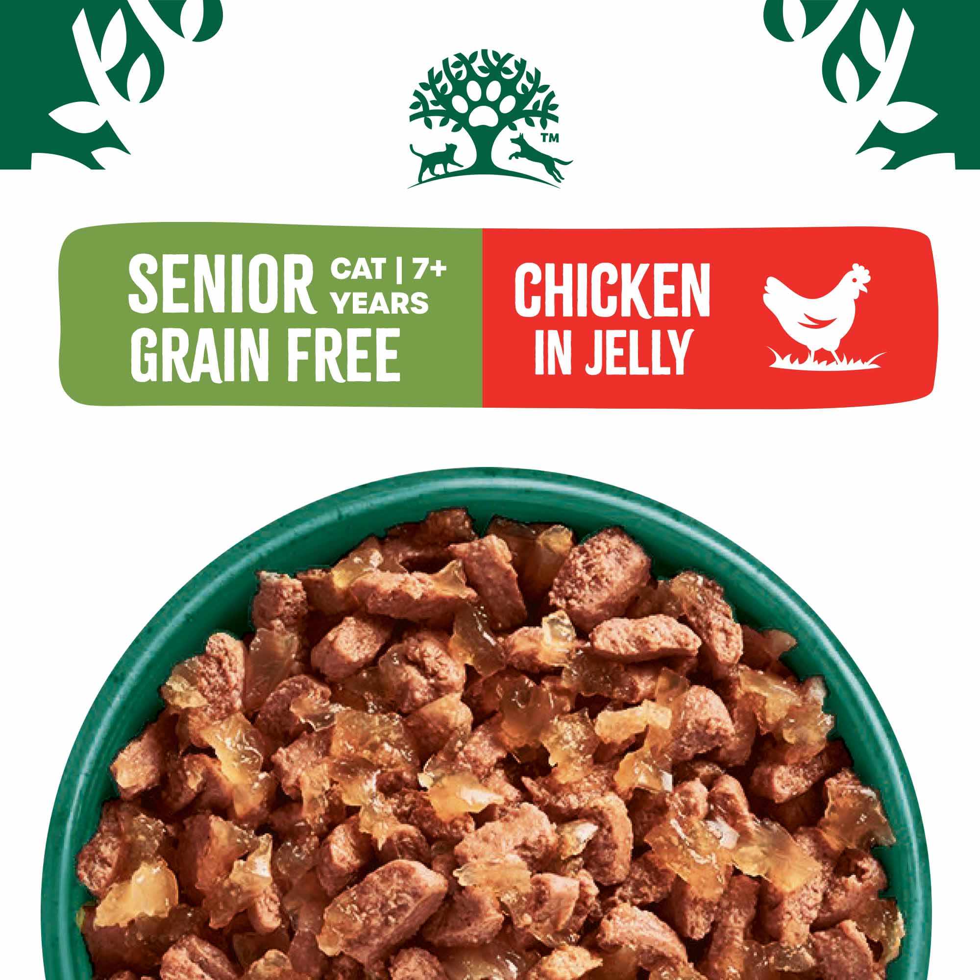 James Wellbeloved Senior Grain Free Wet Cat Food in Jelly - Chicken - 12x85g Pouches - Image 7