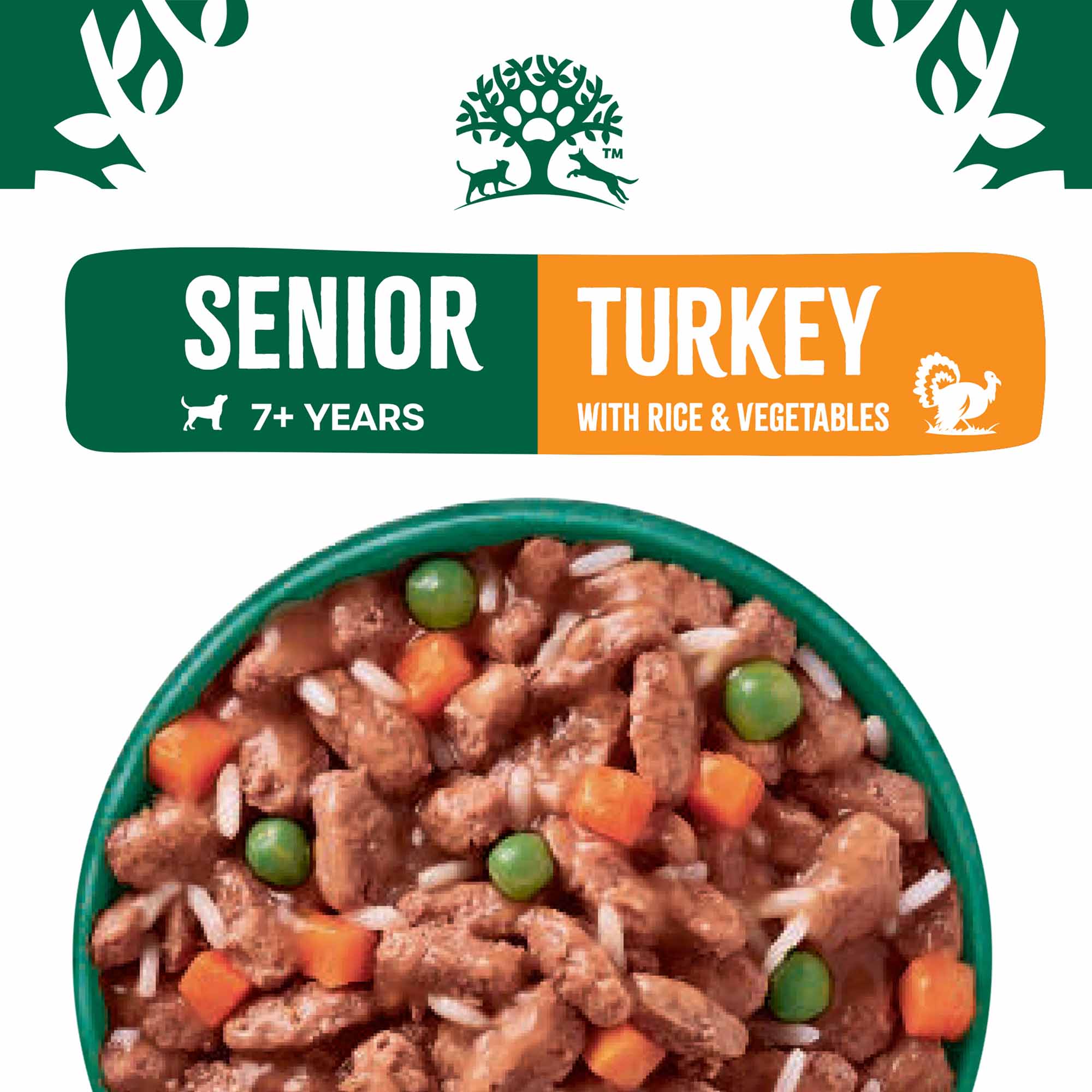 James Wellbeloved Senior Wet Dog Food in Gravy - Turkey & Rice - 12x90g Pouches - Image 3