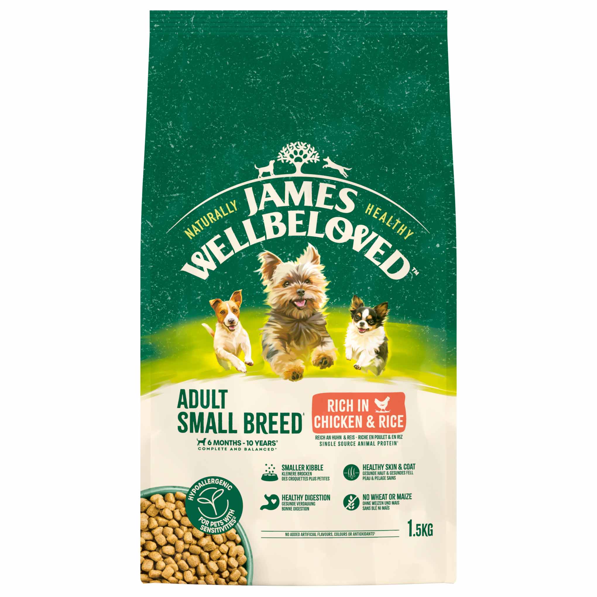 James Wellbeloved Small Breed Adult Dry Dog Food - Chicken & Rice - Image 4