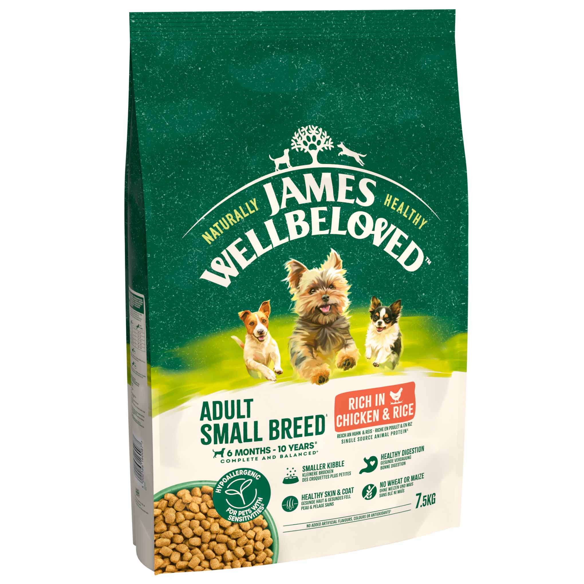 James Wellbeloved Small Breed Adult Dry Dog Food - Chicken & Rice - Image 7