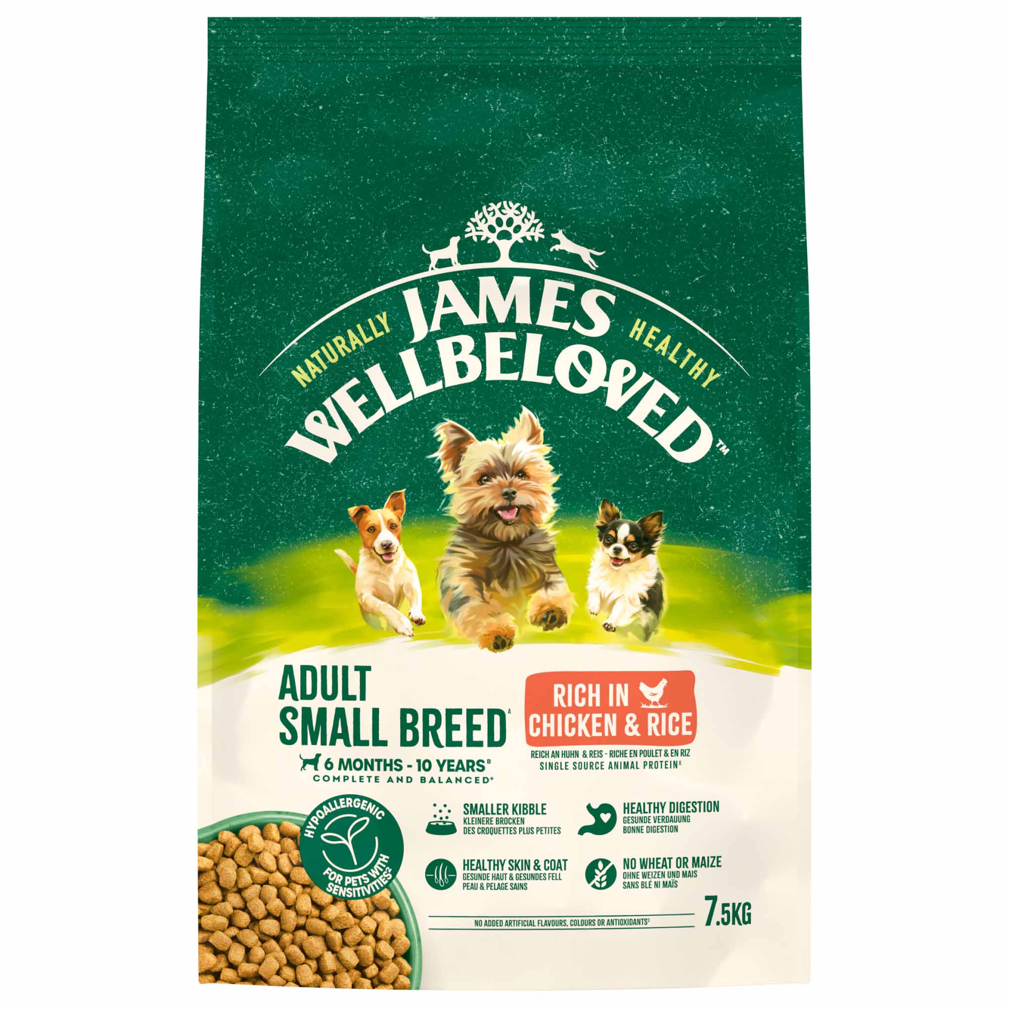 James Wellbeloved Small Breed Adult Dry Dog Food - Chicken & Rice - Image 8