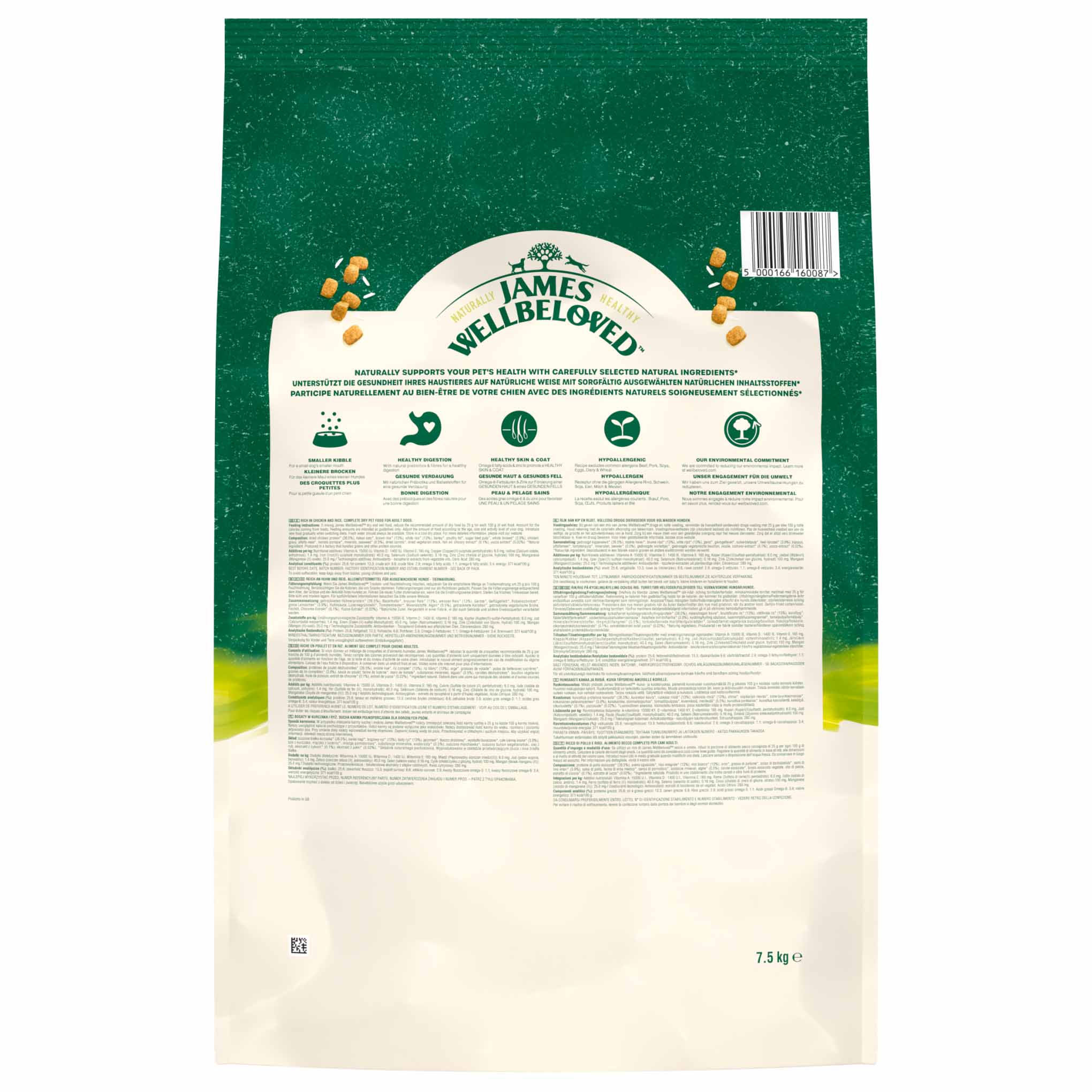 James Wellbeloved Small Breed Adult Dry Dog Food - Chicken & Rice - Image 9