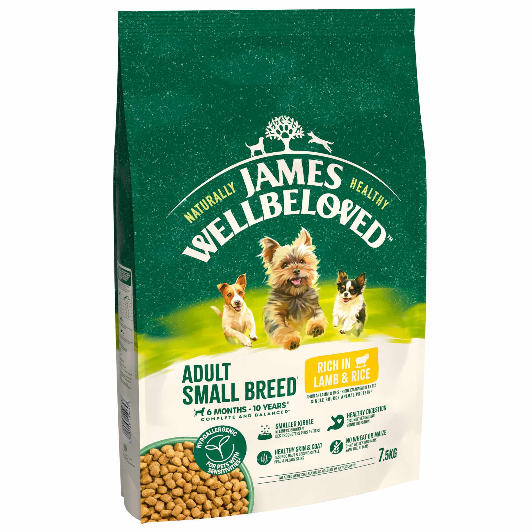 James Wellbeloved Small Breed Adult Dry Dog Food - Lamb & Rice - Image 8