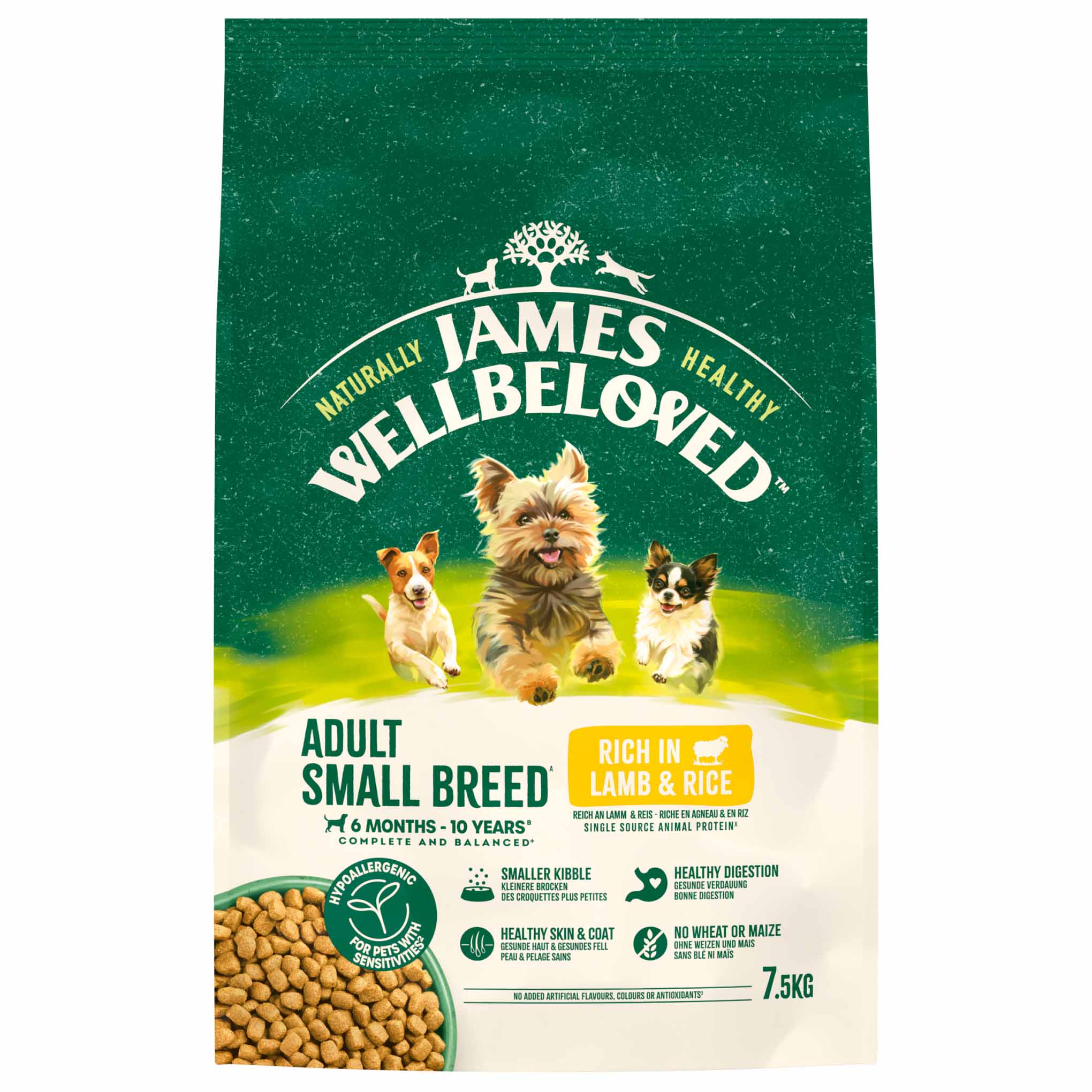 James Wellbeloved Small Breed Adult Dry Dog Food - Lamb & Rice - Image 9