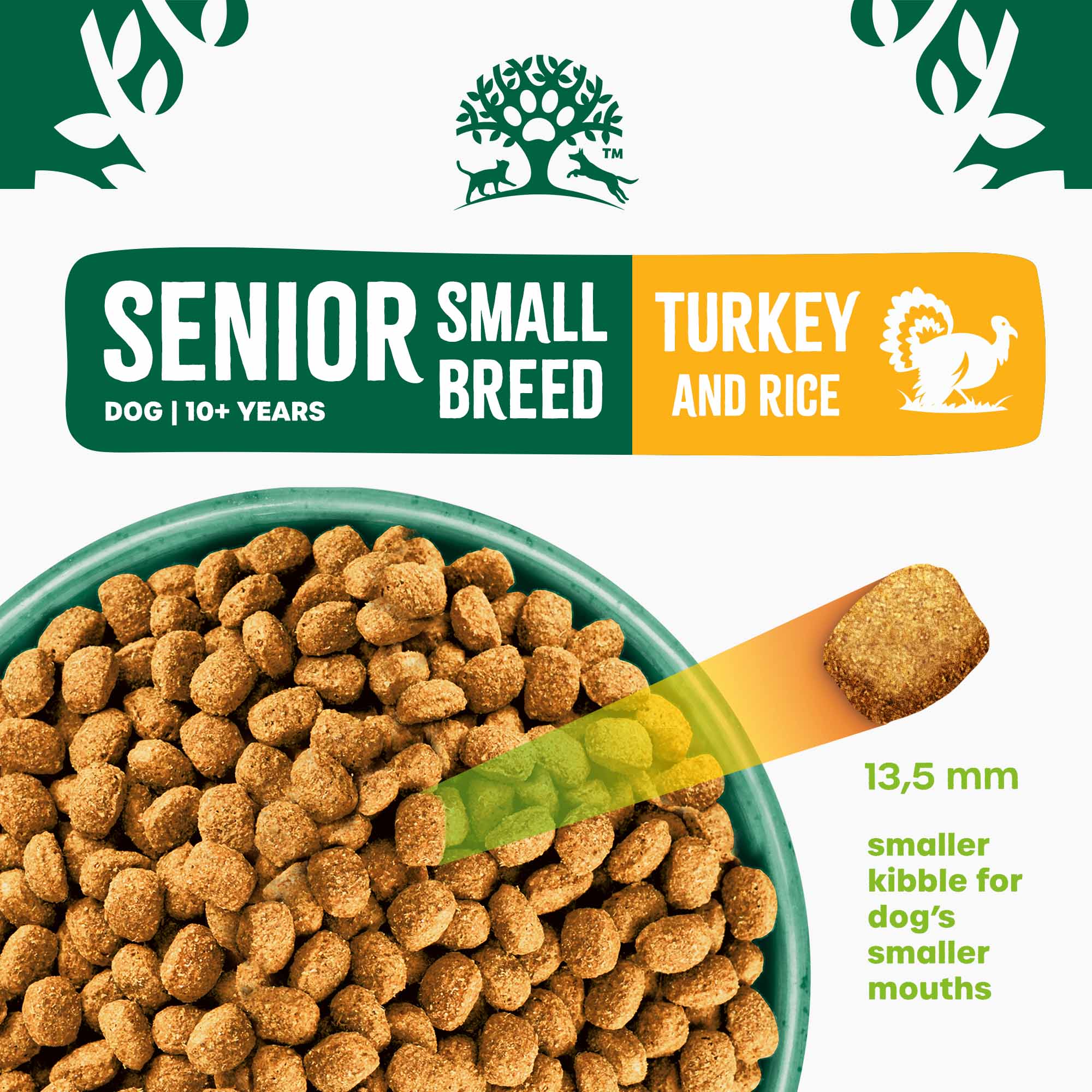 James Wellbeloved Small Breed Senior Dry Dog Food - Turkey & Rice - Image 14