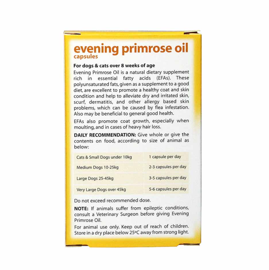 Johnsons Evening Primrose Oil Capsules - 500mg - Pack of 60 - Image 3