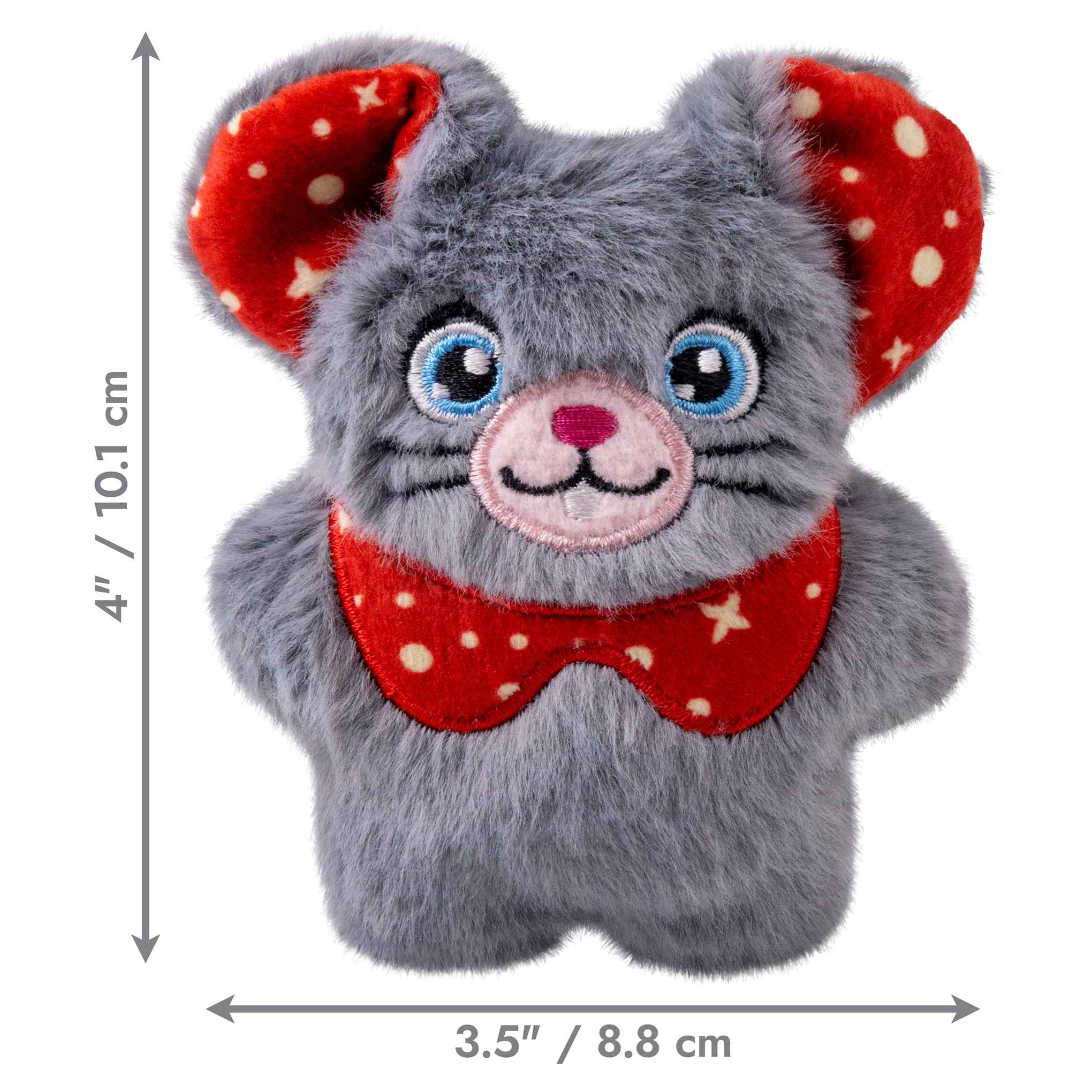 KONG Holiday Snuzzles Mouse Cat Toy - Assorted - Image 7
