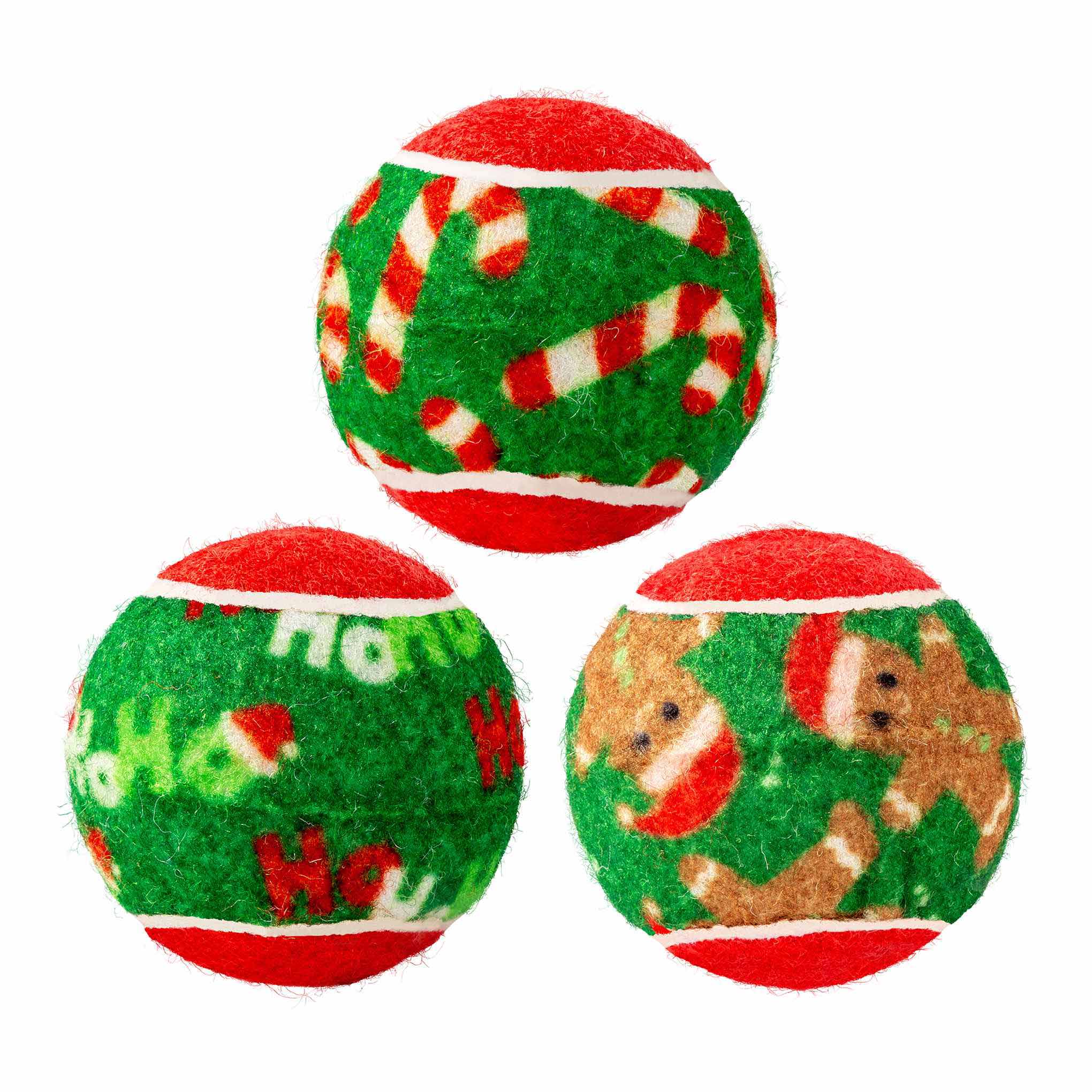 KONG Holiday SqueakAir® Balls - Pack of 6 - Image 2
