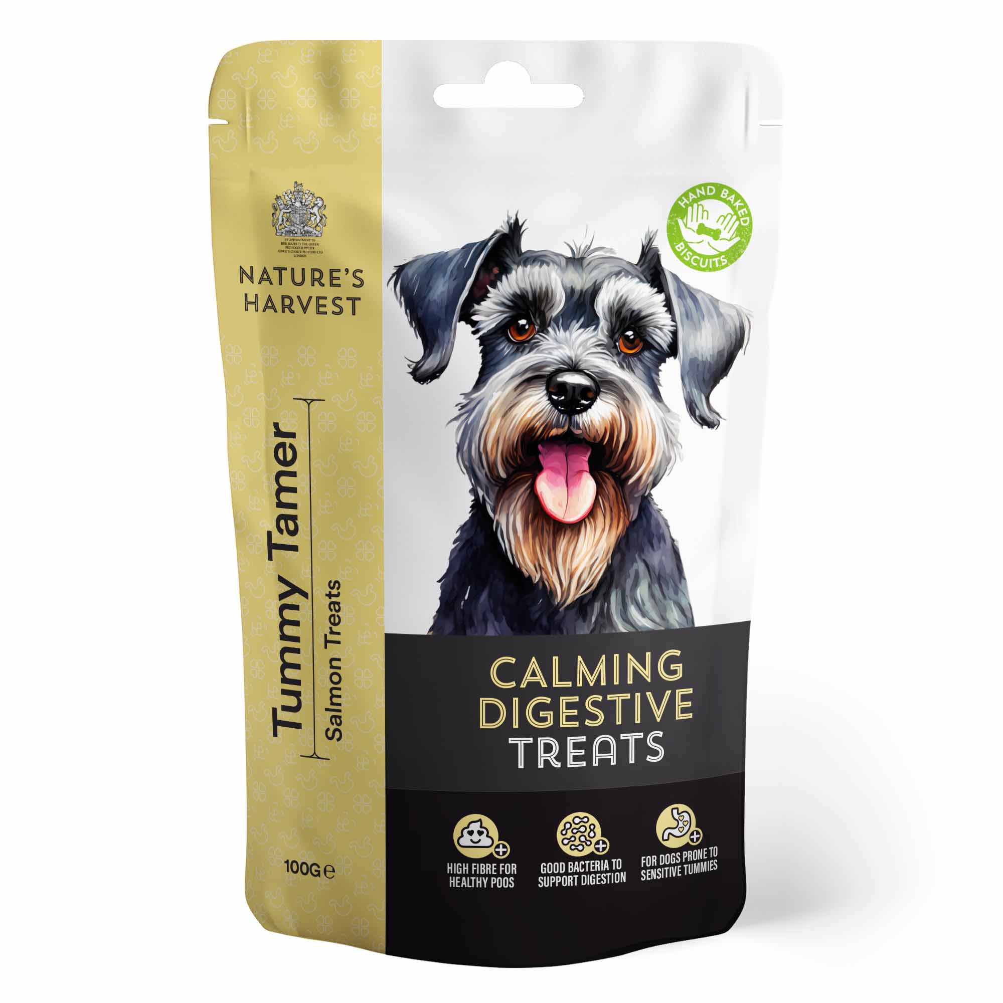 Natures Harvest Calming Digestive Tummy Tamer Dog Treats - 100g