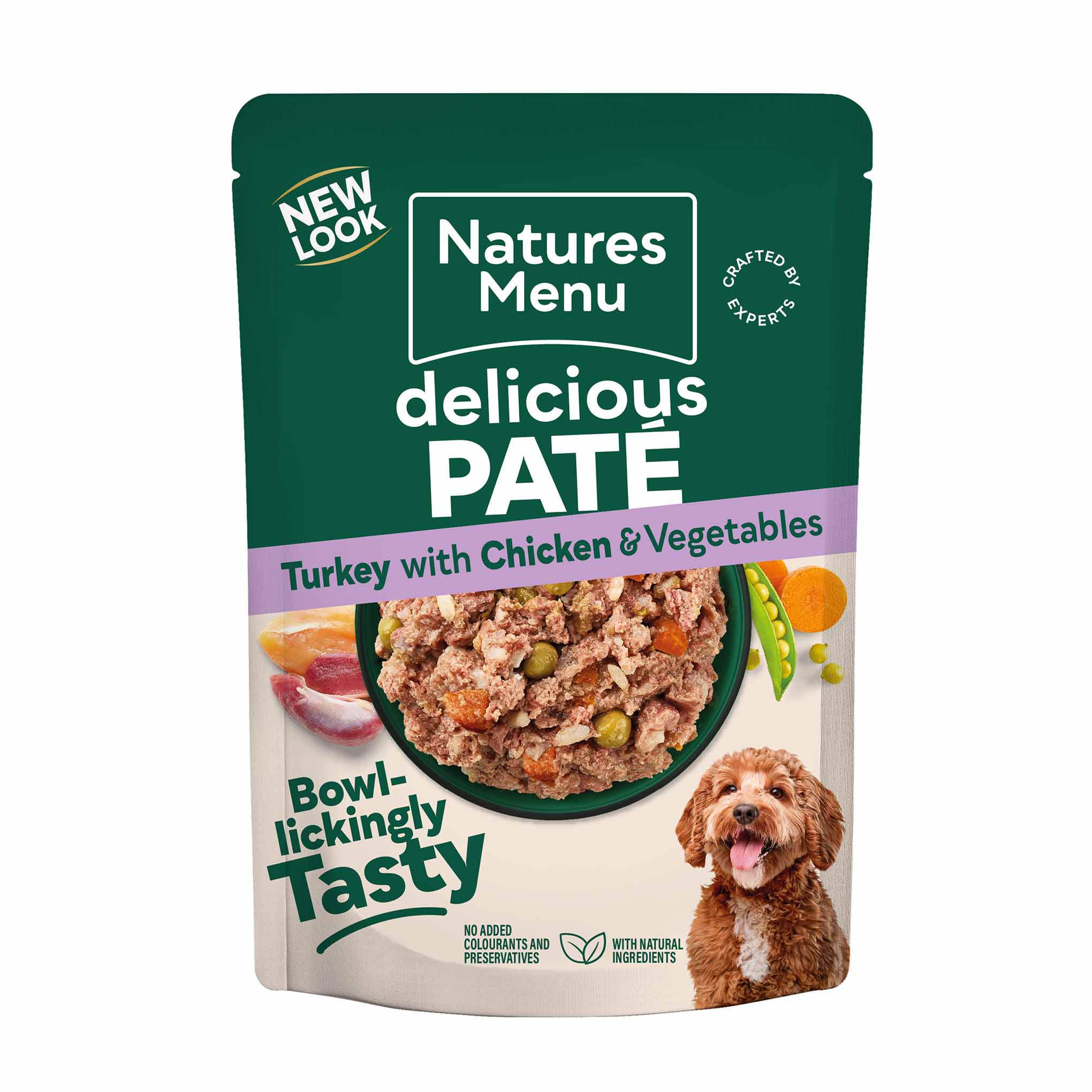 Natures Menu Adult Turkey and Chicken - 8 x 300g Pouches