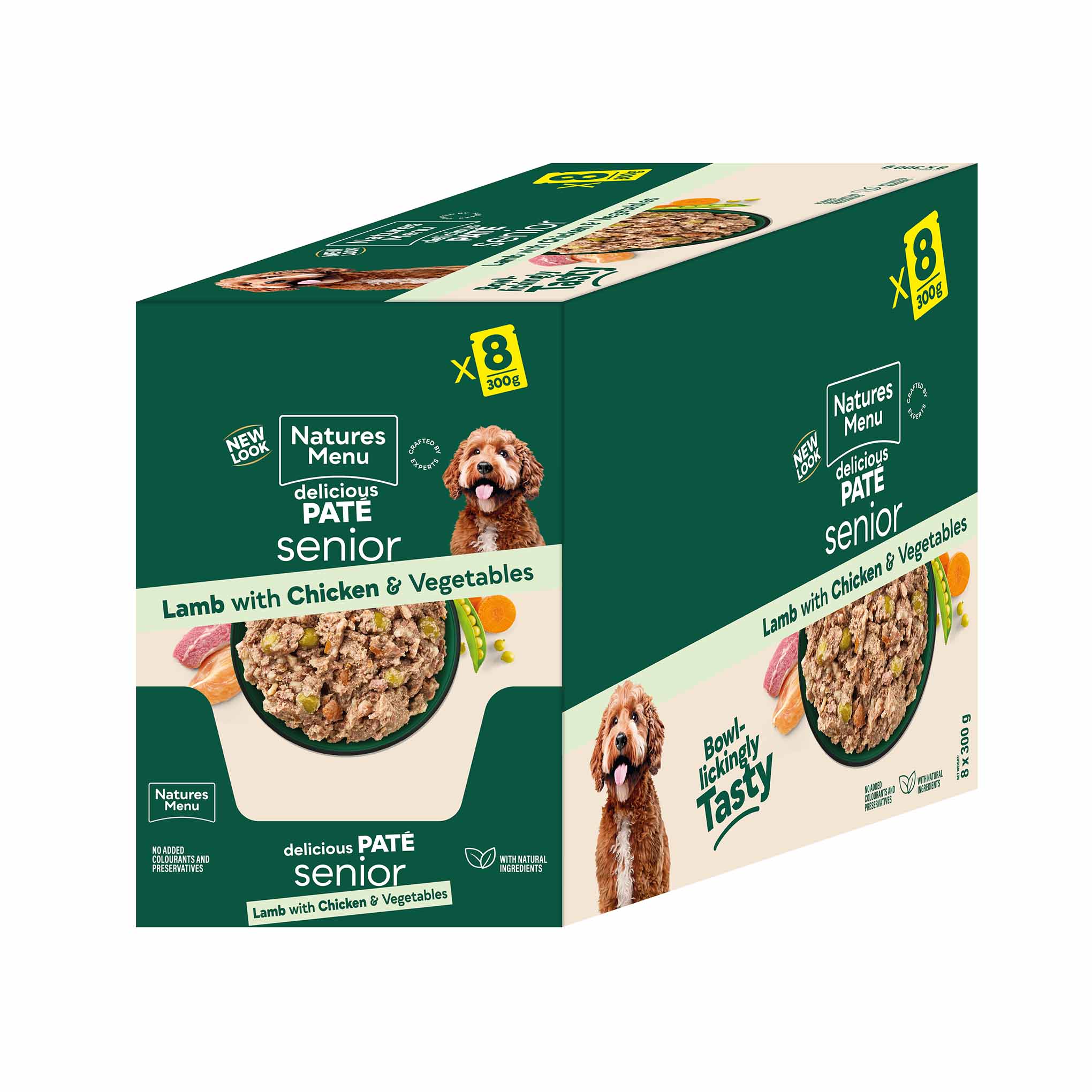 Natures Menu Senior Lamb and Chicken - 8 x 300g Pouches - Image 4