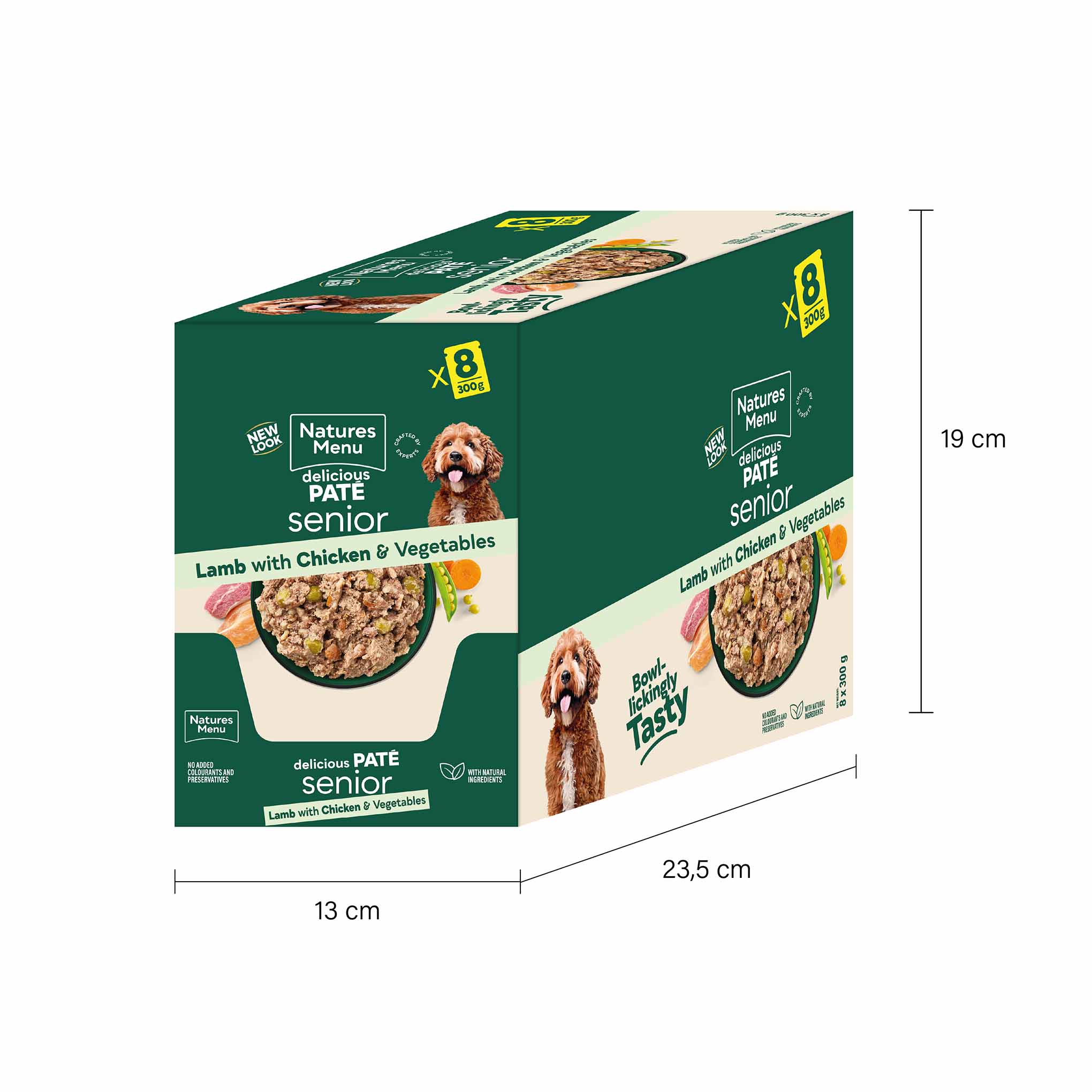 Natures Menu Senior Lamb and Chicken - 8 x 300g Pouches - Image 5
