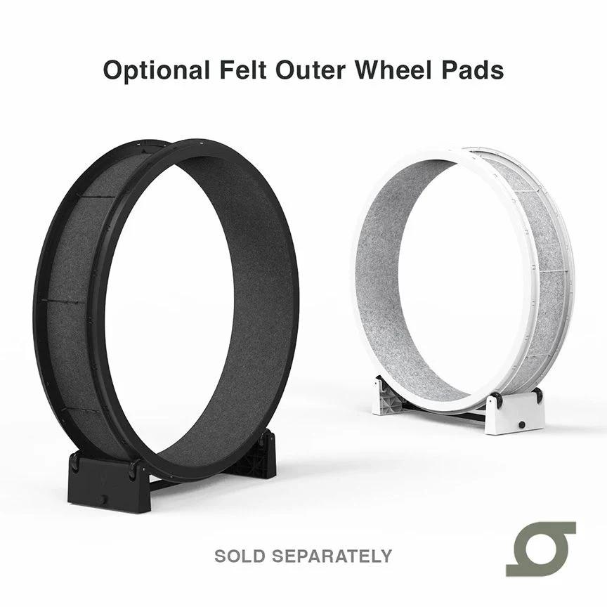 One Fast Cat Exercise Wheel - Gen 7 - 48 inches - Black - Image 3