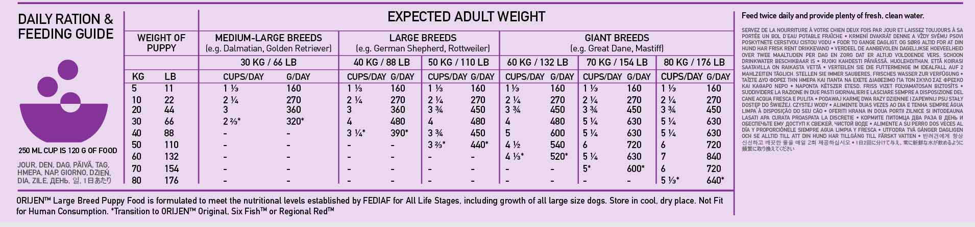 Orijen Puppy Large Breed Grain Free Dry Dog Food - Image 8