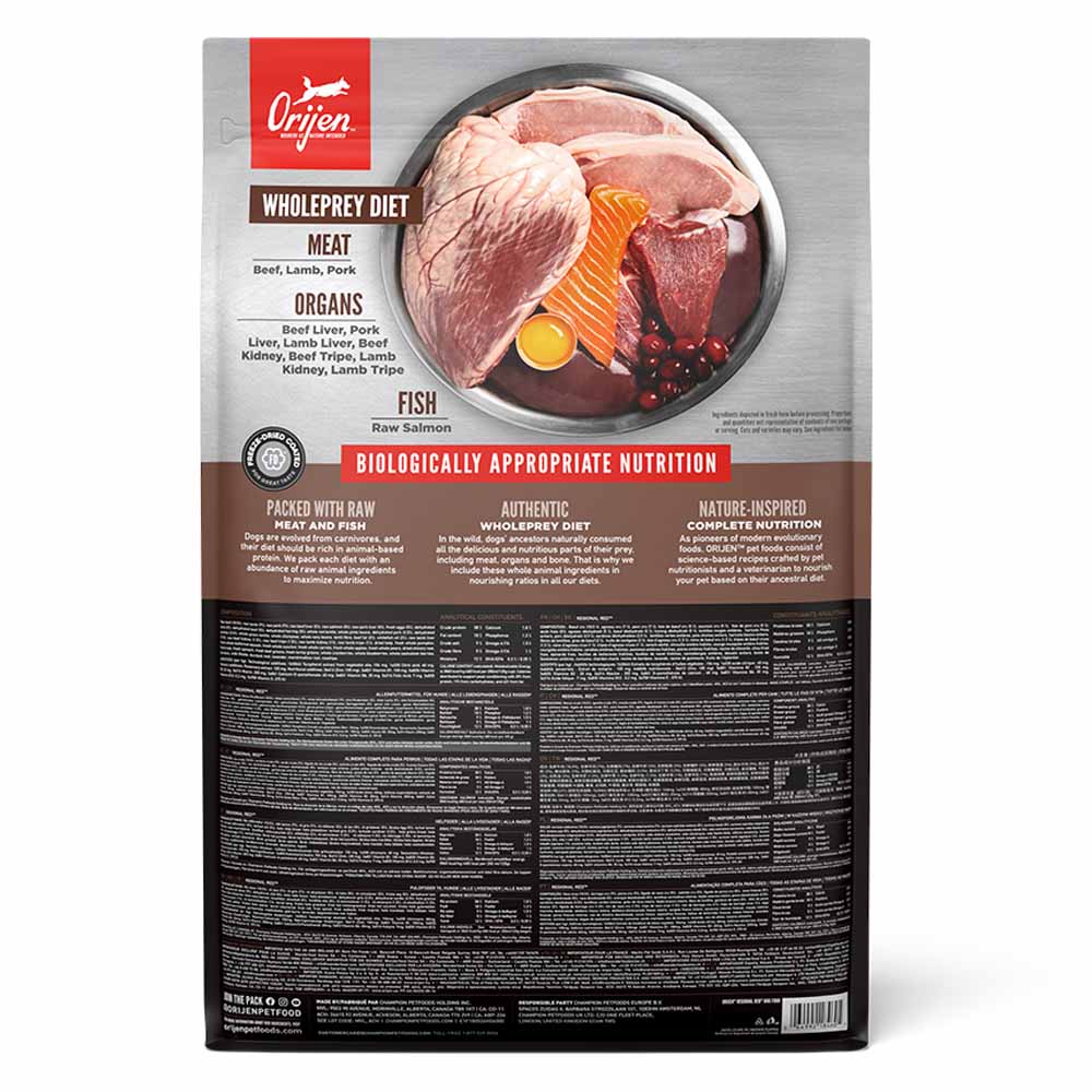 Orijen Regional Red Grain Free Dry Dog Food - Image 4