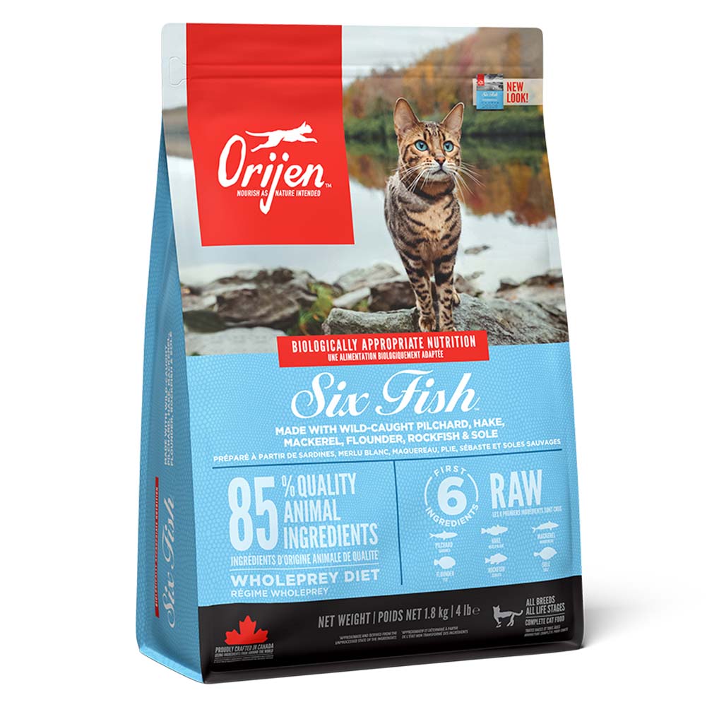 Orijen Six Fish Grain Free Dry Cat Food - Image 3