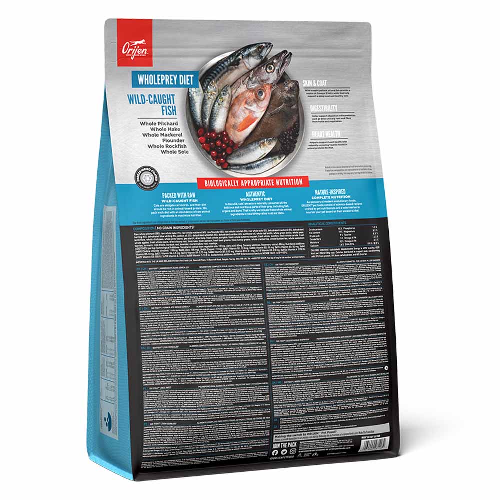 Orijen Six Fish Grain Free Dry Cat Food - Image 4