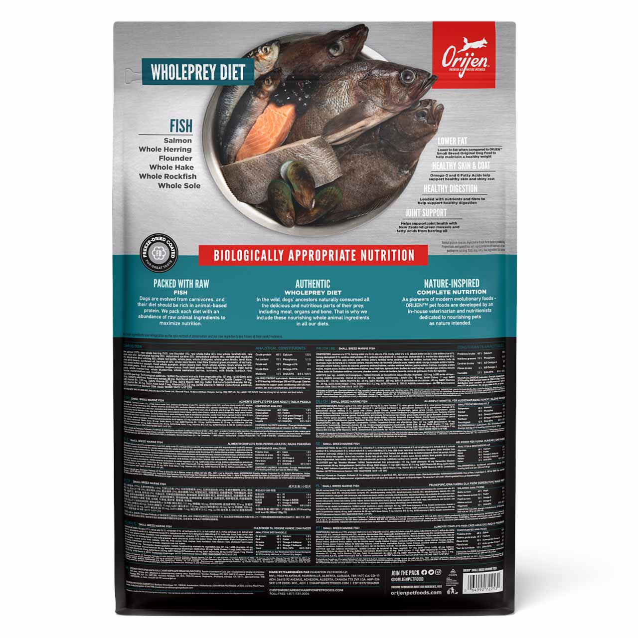 Orijen Small Breed Dry Dog Food - Marine Fish - Image 4