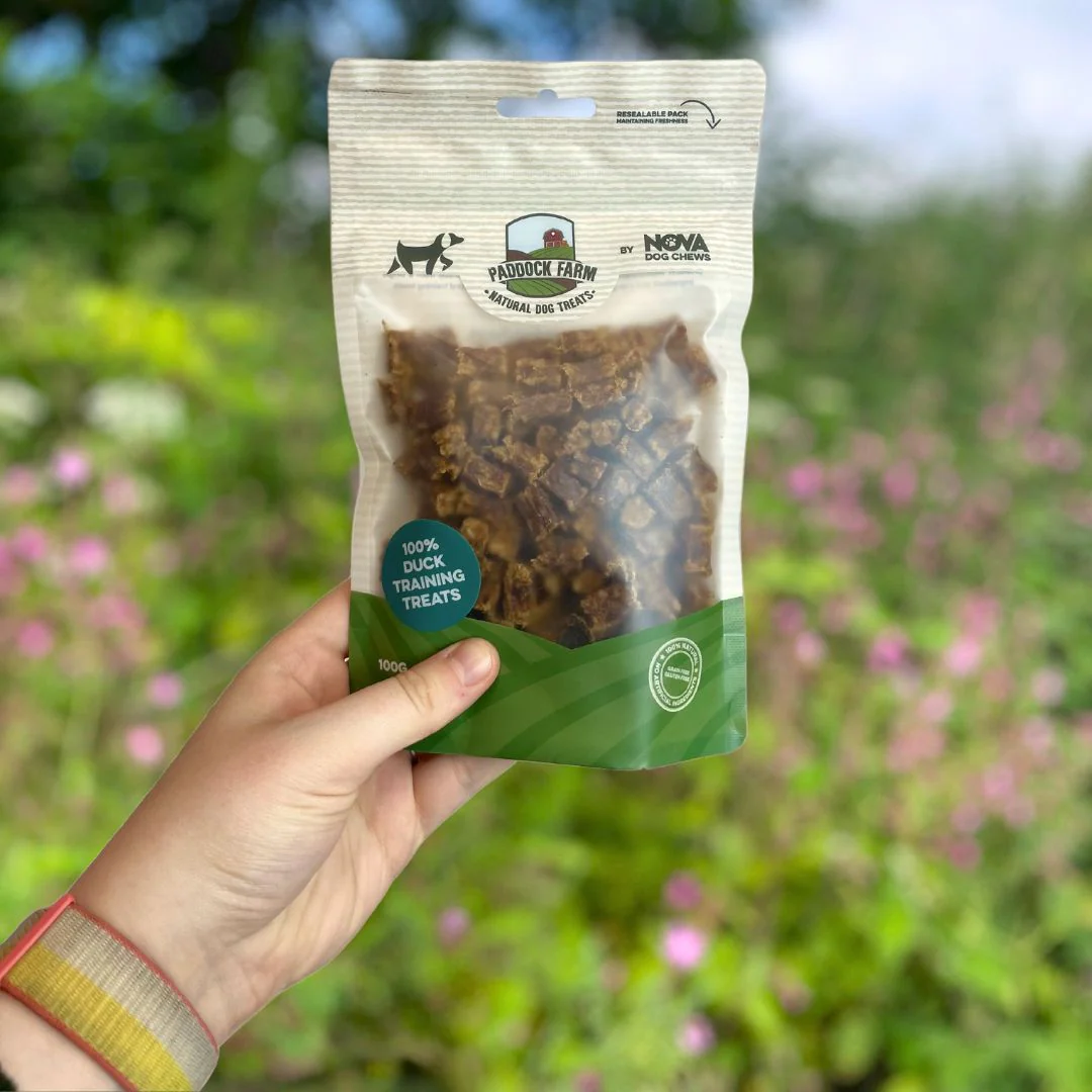 Paddock Farm 100% Duck Training Treats - 100g - Image 2