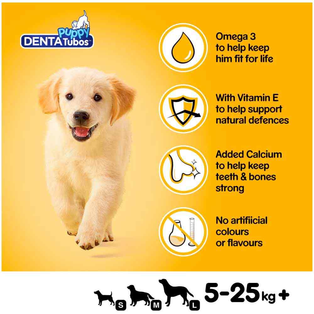 Pedigree Puppy Denta Tubos Puppy Treats - 3 Sticks - Image 5