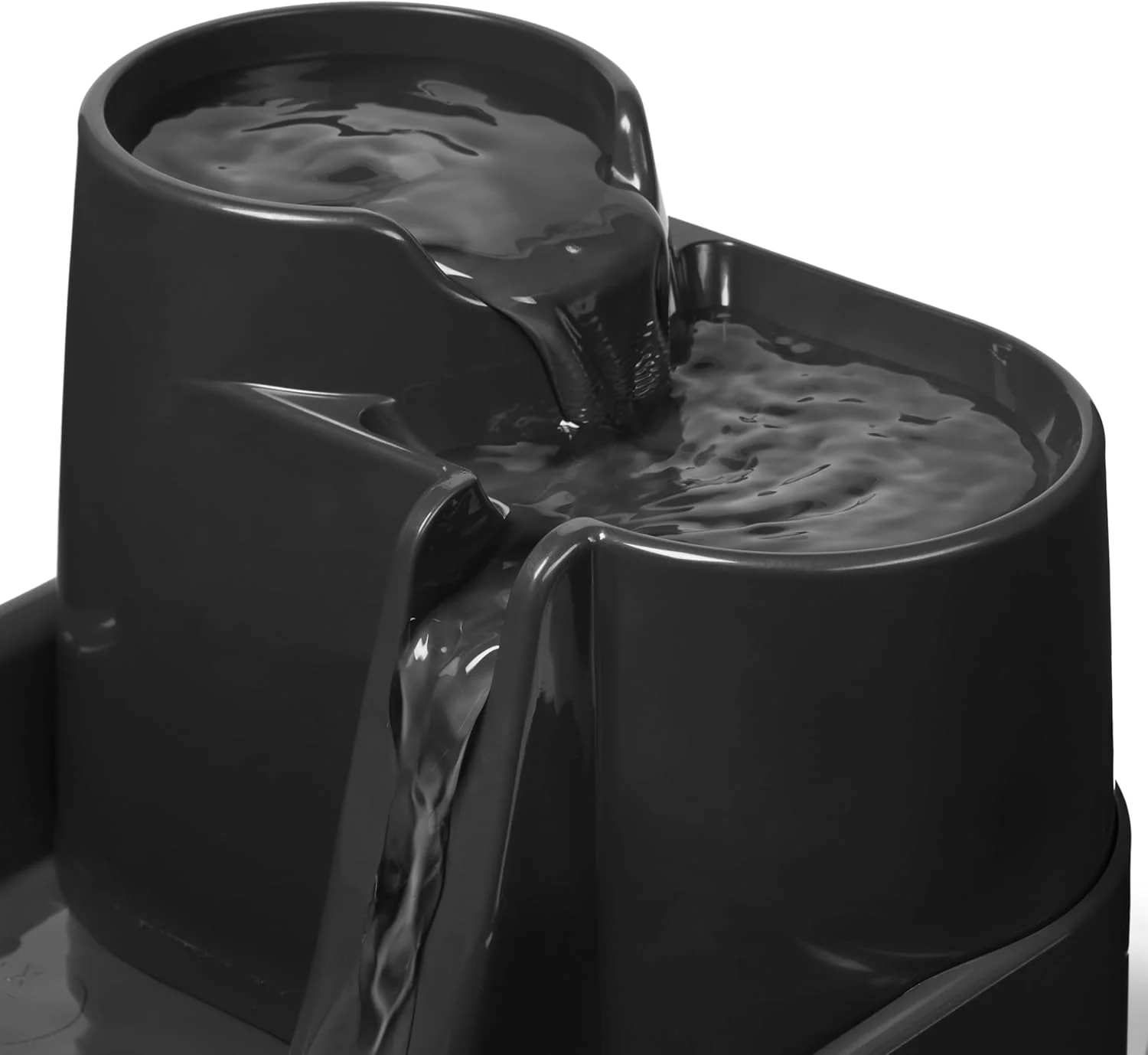 Pet Mate Water Fountain 2 Litres - Grey - Image 2