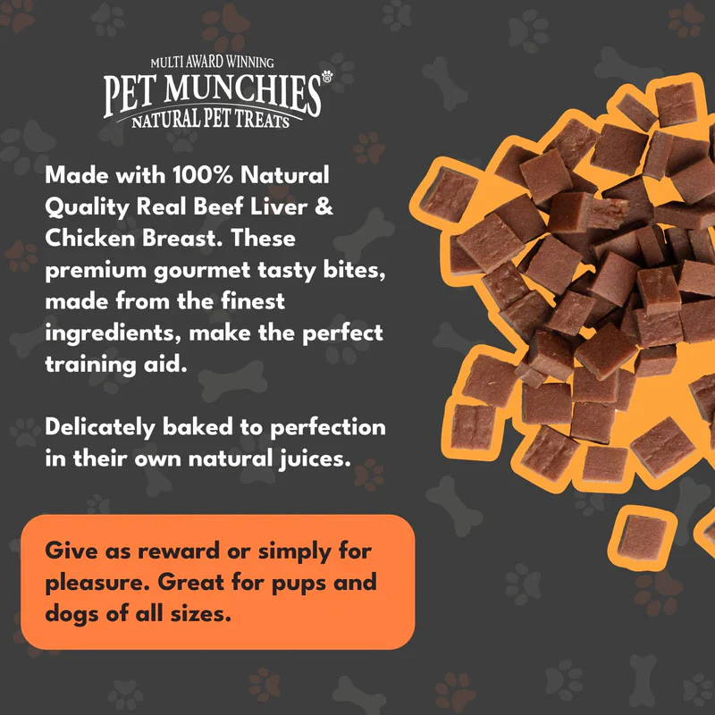 Pet Munchies Dog Training Treats - Liver & Chicken - 50g - Image 3
