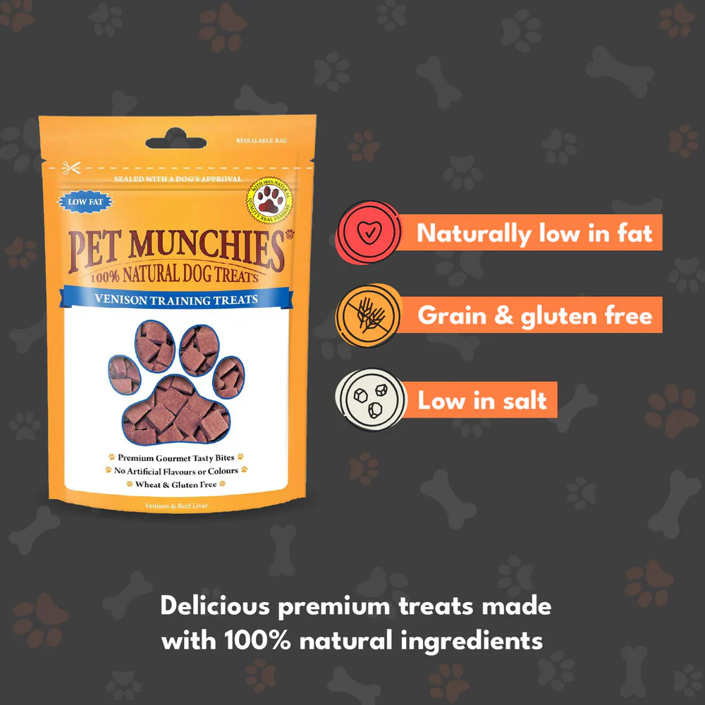 Pet Munchies Vension Dog Training Treats - 50g - Image 2