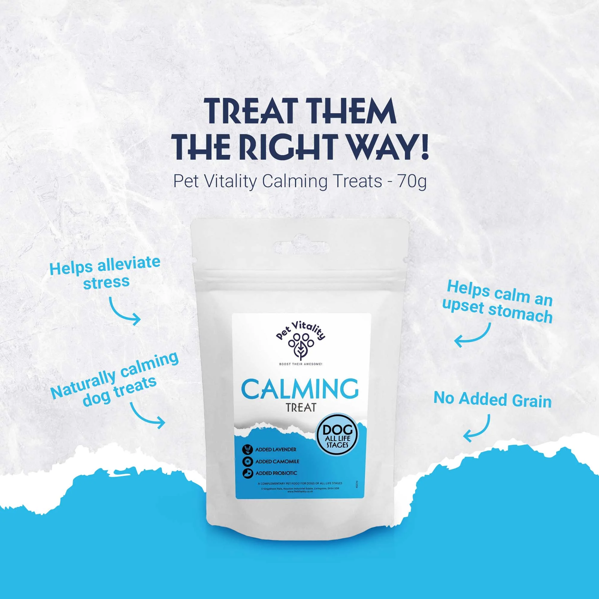 Pet Vitality Calming Treats - 70g - Image 2