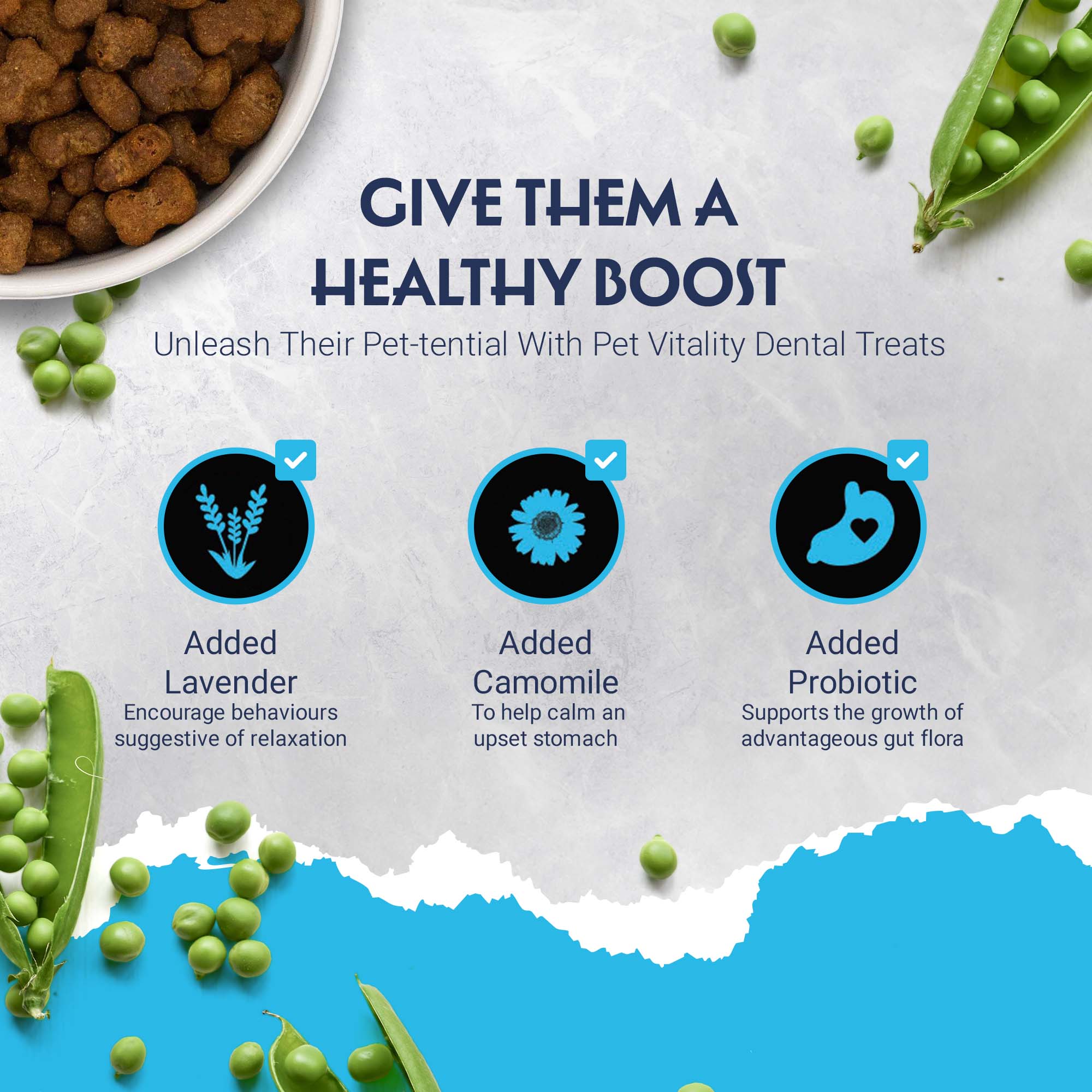 Pet Vitality Calming Treats - 70g - Image 3