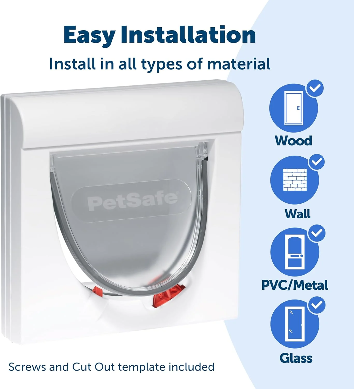 Petsafe Staywell Magnetic 4 Way Locking Classic Cat Flap 932EF - Image 4