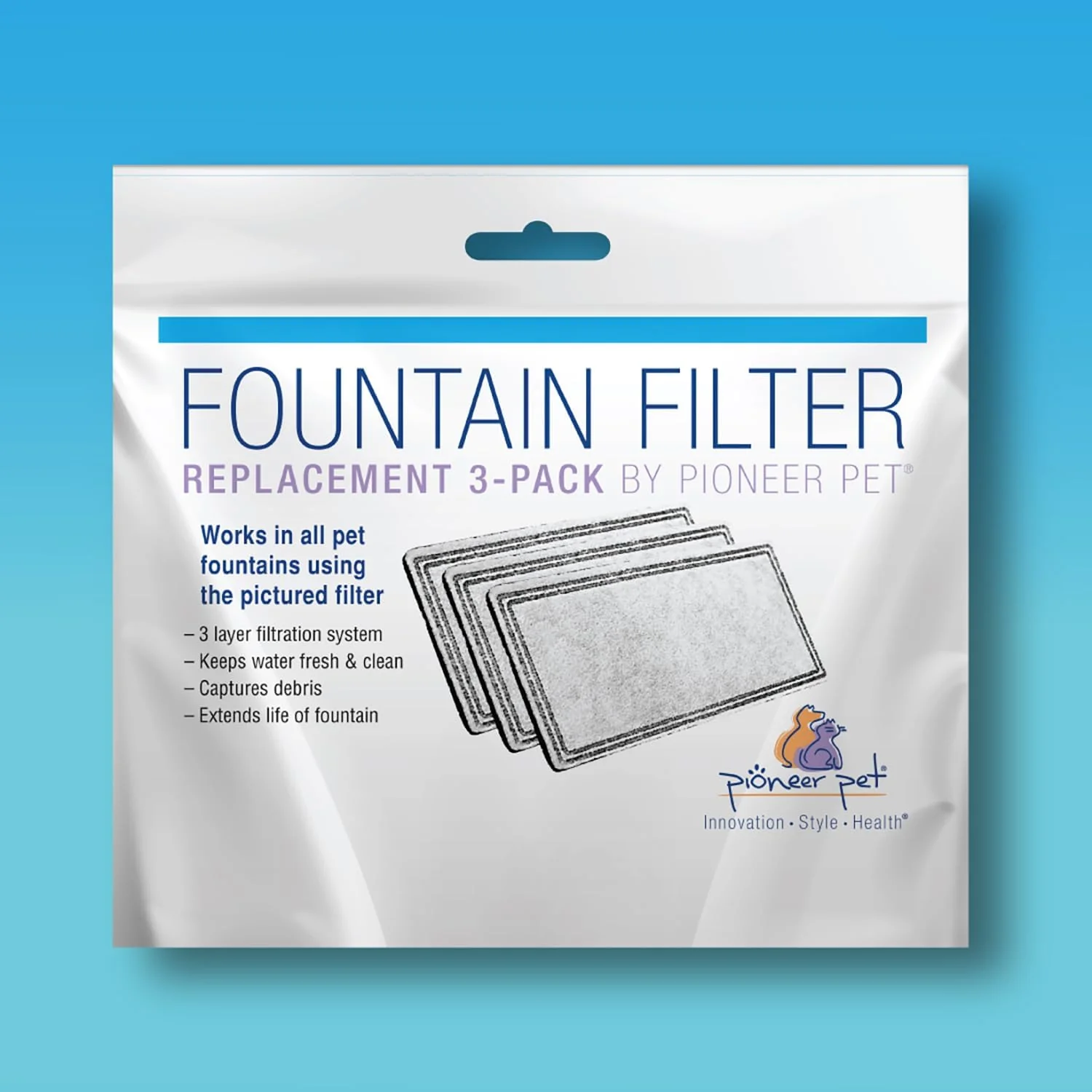 Pioneer Pet Replacement Filters for Plastic Fountains - Image 3