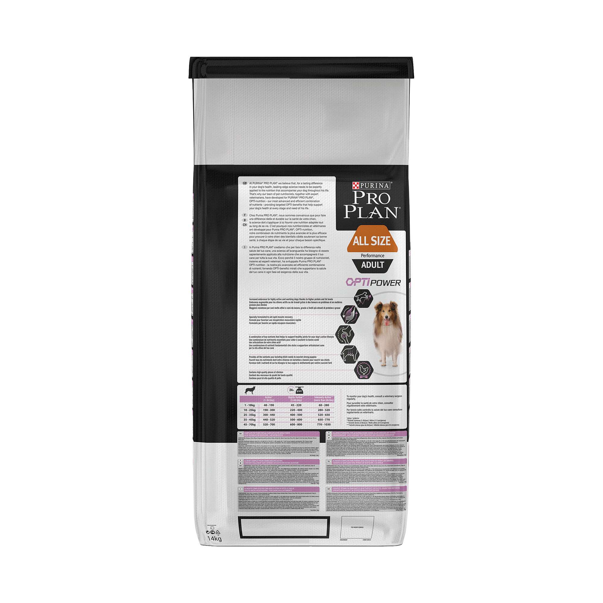 PRO PLAN All Sizes Performance Adult Dry Dog Food - Chicken - Image 3