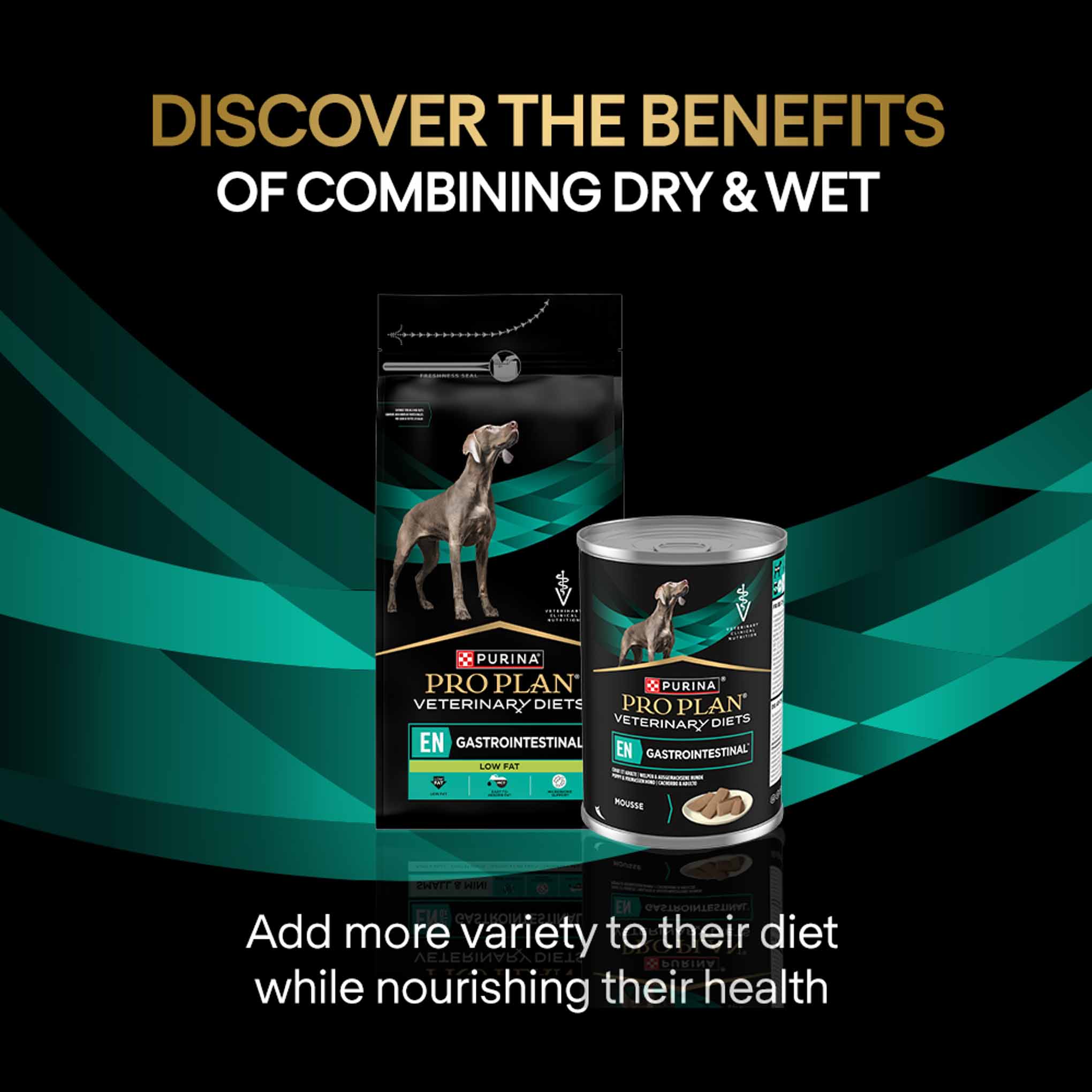 PRO PLAN® Veterinary Diets EN Gastrointestinal Low Fat Dry Dog Food - Image 10