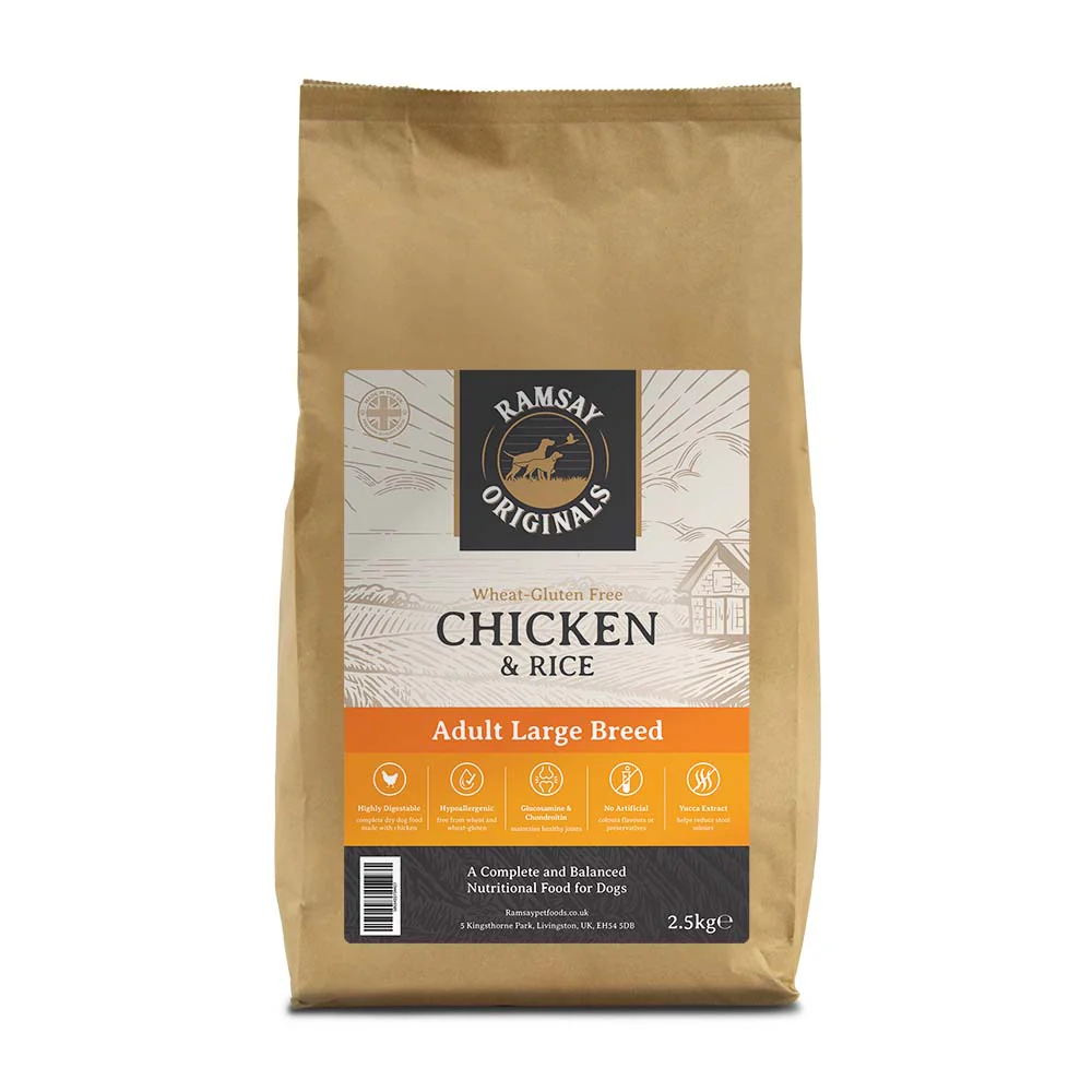 Ramsay Originals Large Breed Adult Dry Dog Food - Chicken & Rice - Image 3