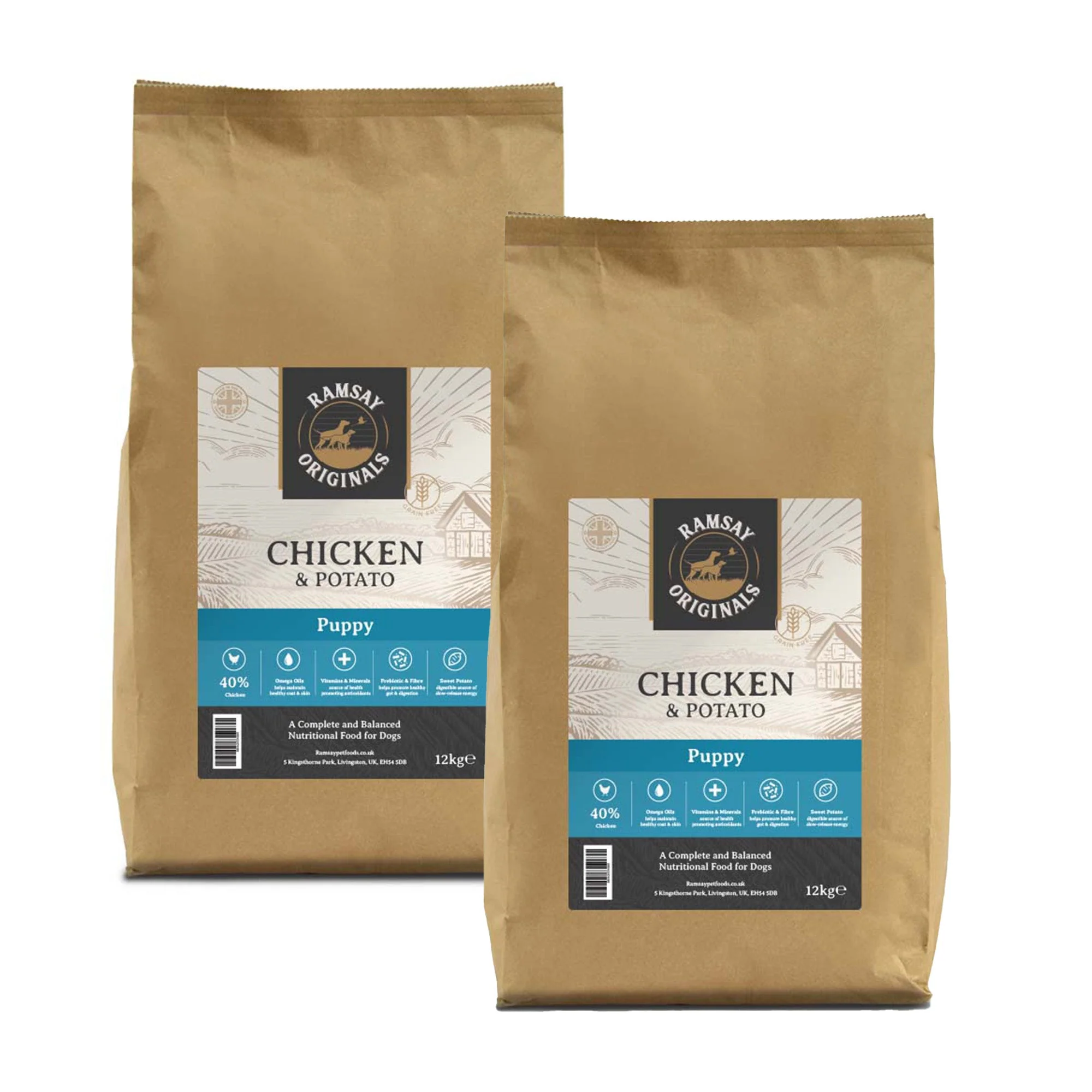 Ramsay Originals Grain Free Puppy Dry Dog Food - Chicken & Potato - Image 11