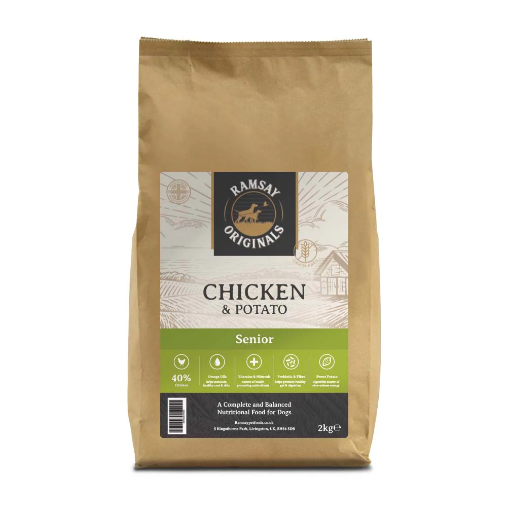 Ramsay Originals Grain Free Senior Dry Dog Food - Chicken & Potato - Image 3