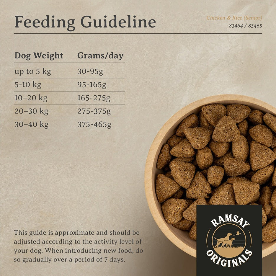 Ramsay Originals Senior Dry Dog Food - Chicken & Rice - Image 5