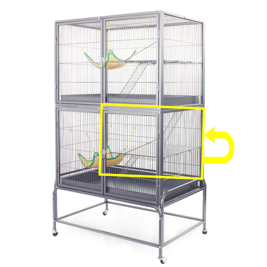Rat & Ferret Cage - Replacement Under Back Wire Mesh - Part D