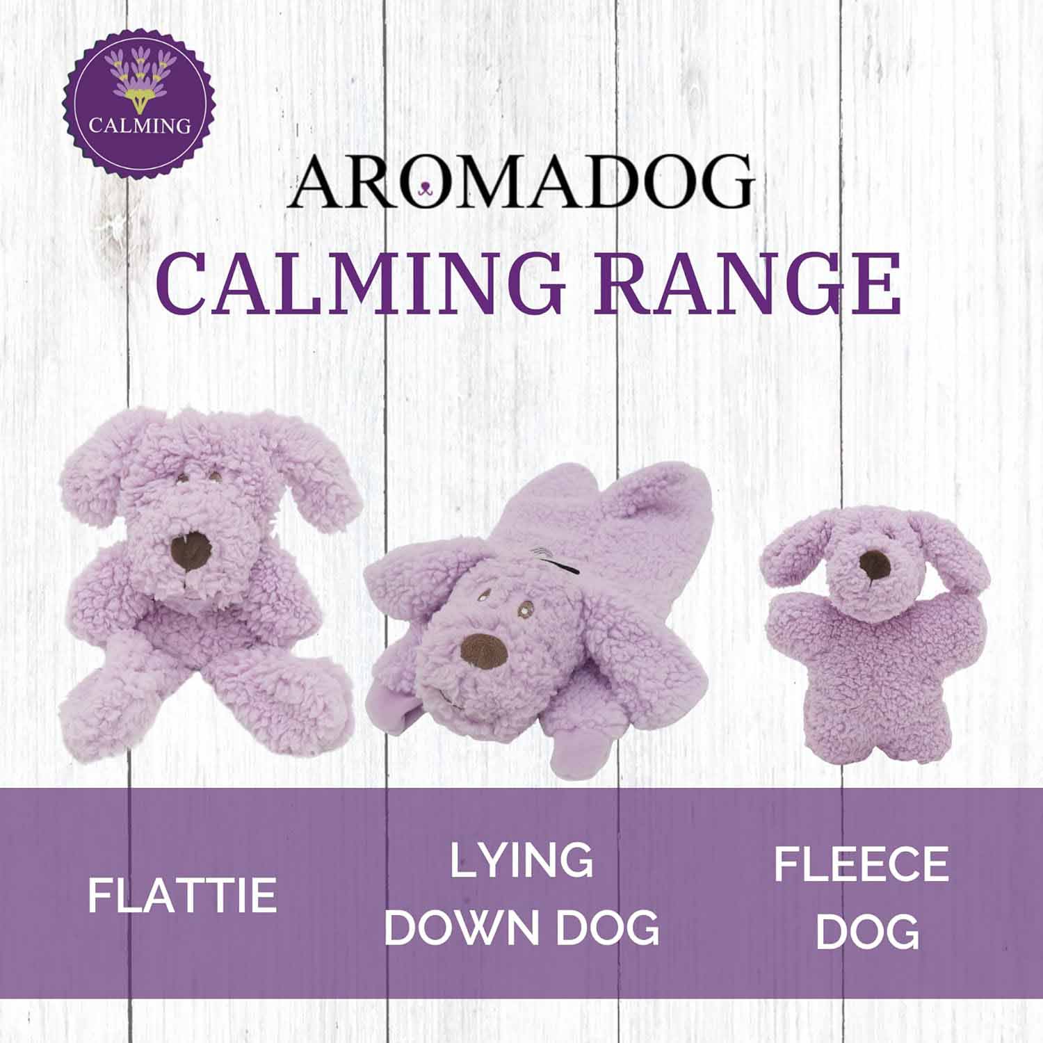 Rosewood Aromadog Calm Fleece Dog Toy - Laying Down Dog - Image 8